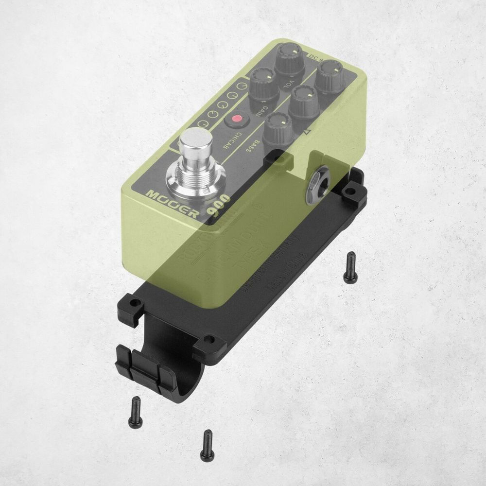 Placa de montaje Rockboard K para pedales Mooer Micro series