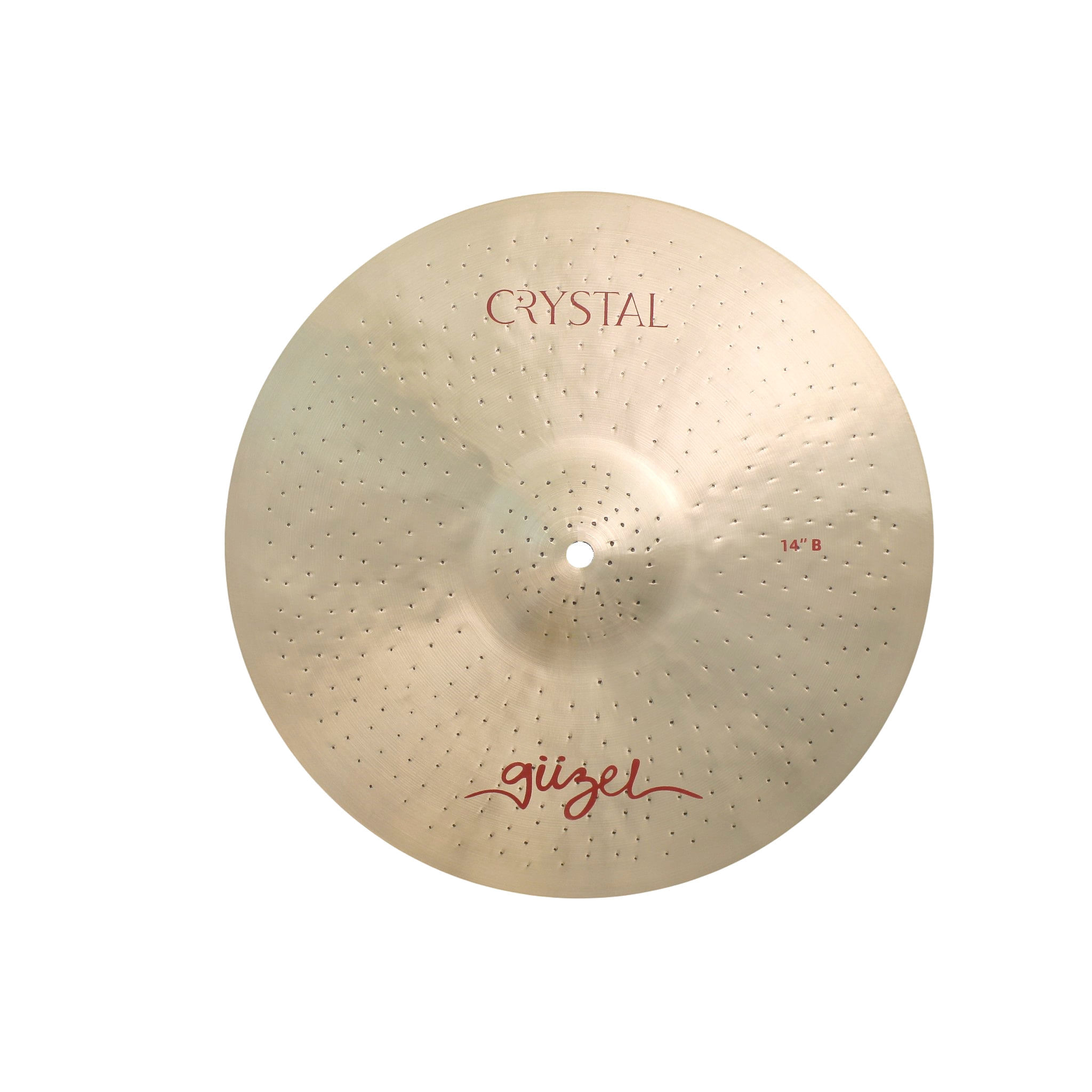 Platillo HiHat Guzel 14" Crystal - CRHH14