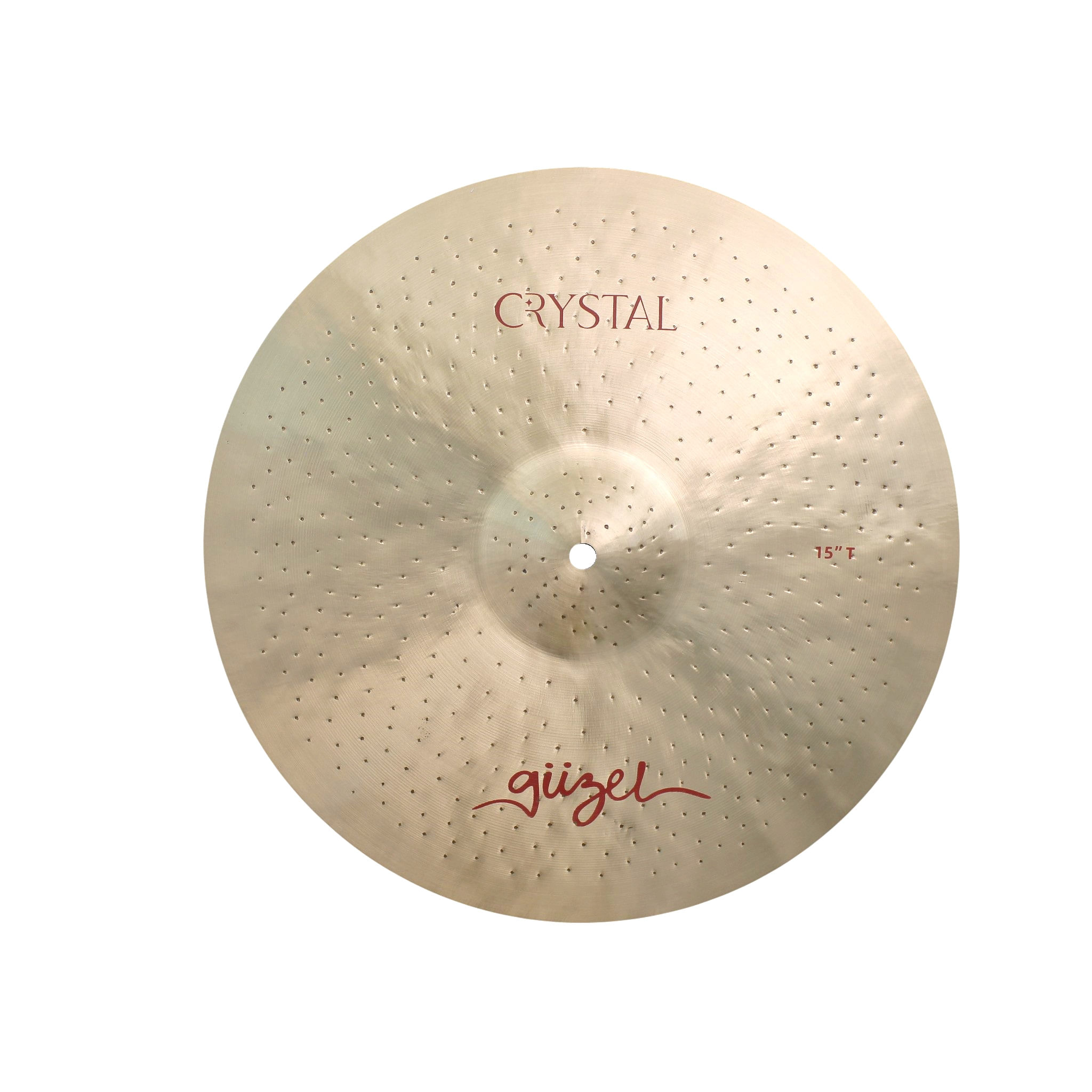 Platillo HiHat Guzel 15" Crystal - CRHH15