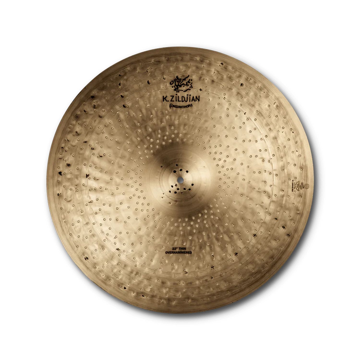 Platillo ride Zildjian 22" K1101 K Constantinople Thin Overhammered foto 3