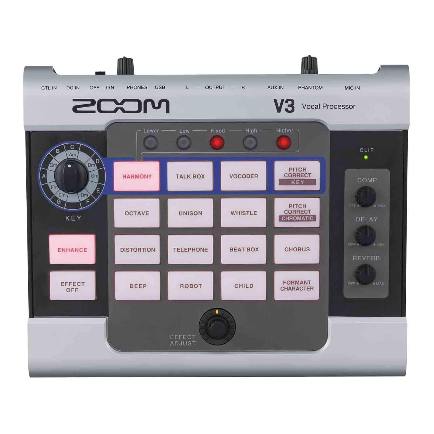 Procesador de audio vocal Zoom V3 foto 2