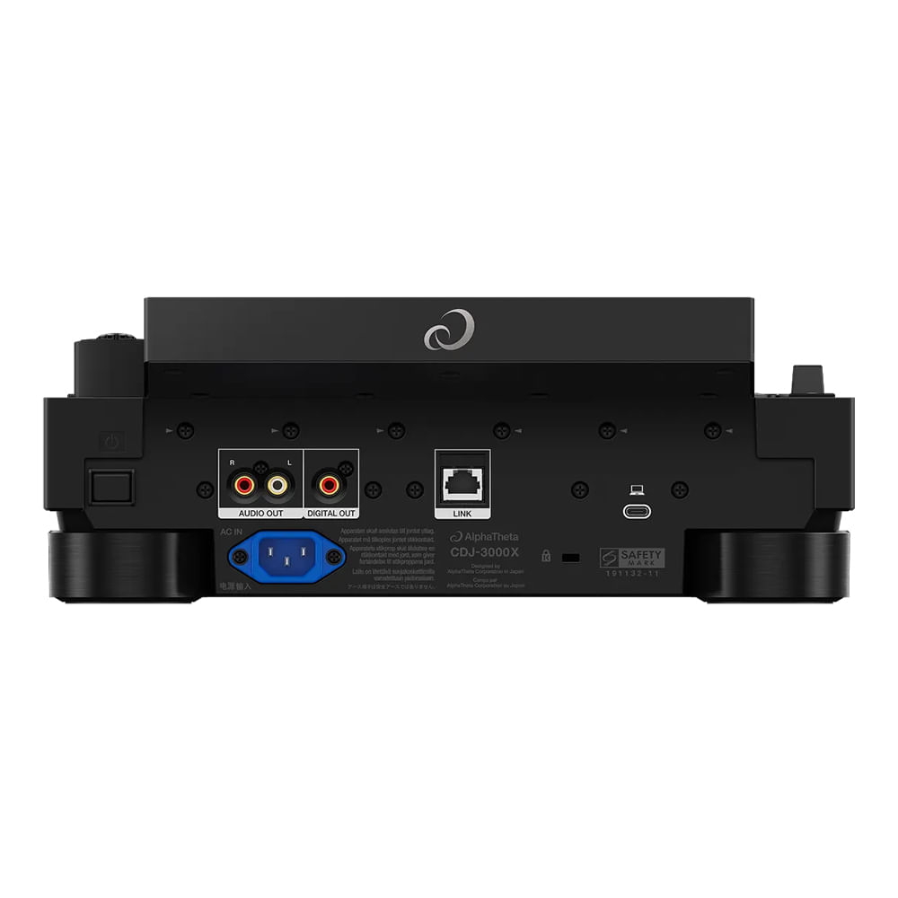 Reproductor Dj Multiplayer Alphatheta CDJ-3000X foto 5