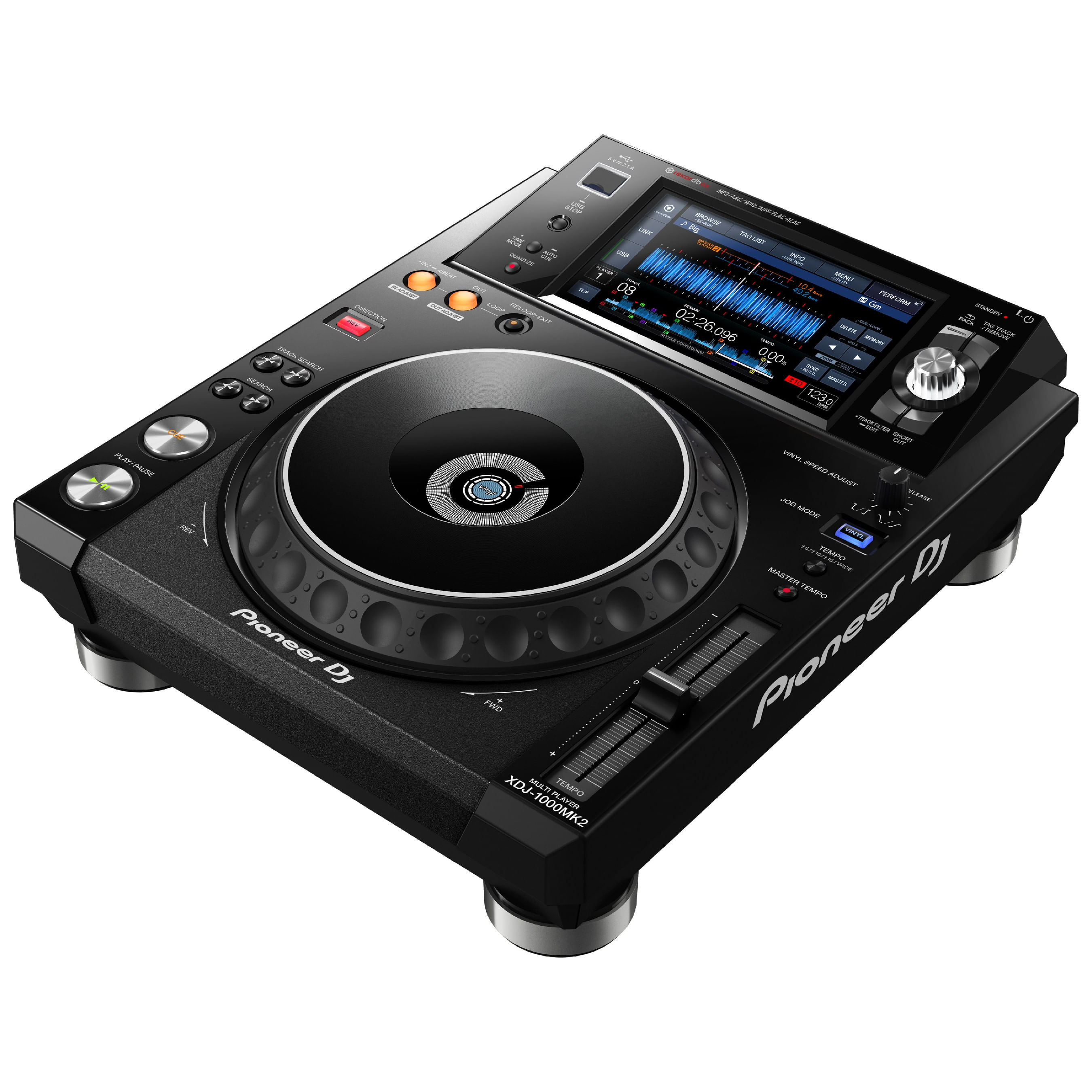 Reproductor media Pioneer DJ XDJ-1000 MK2 foto 2
