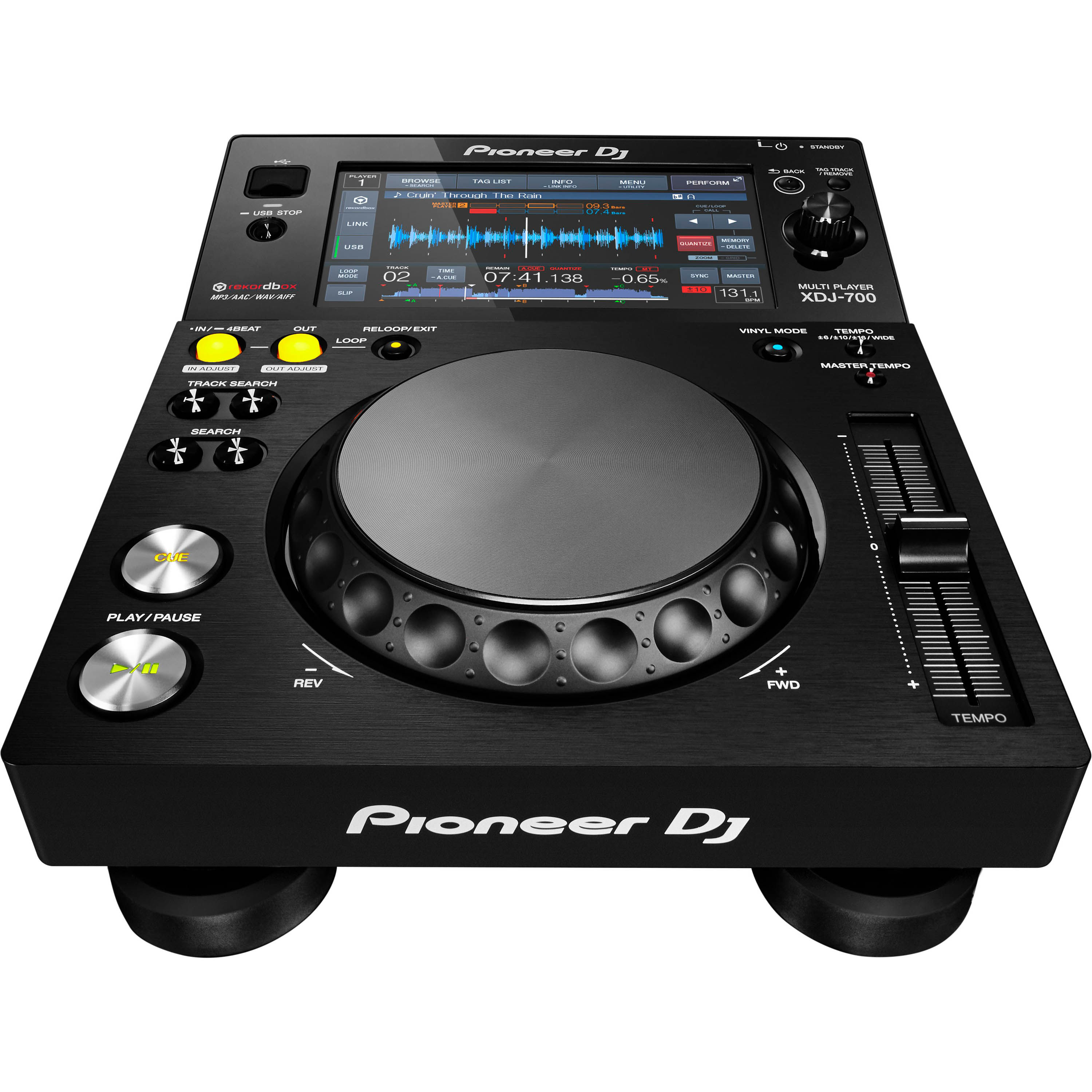 Reproductor media Pioneer DJ XDJ-700 foto 2