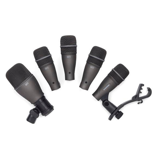 Set de 5 micrófonos Samson para batería DK705