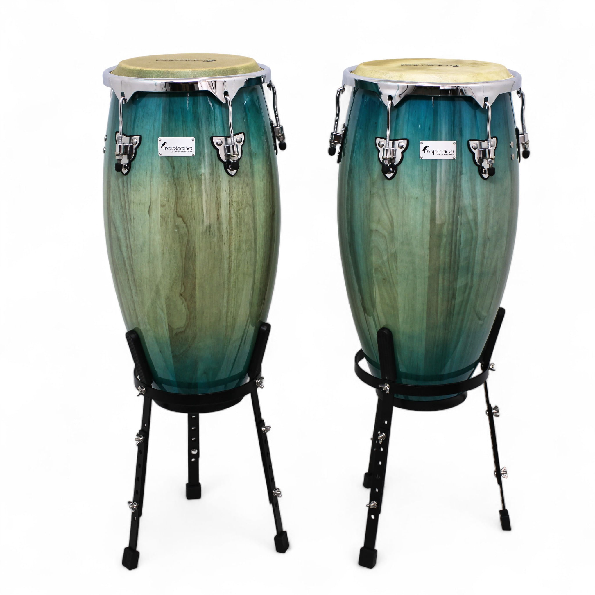 Set de congas Tropicana 11" - 11 3/4" con stand COC700BB-IBH