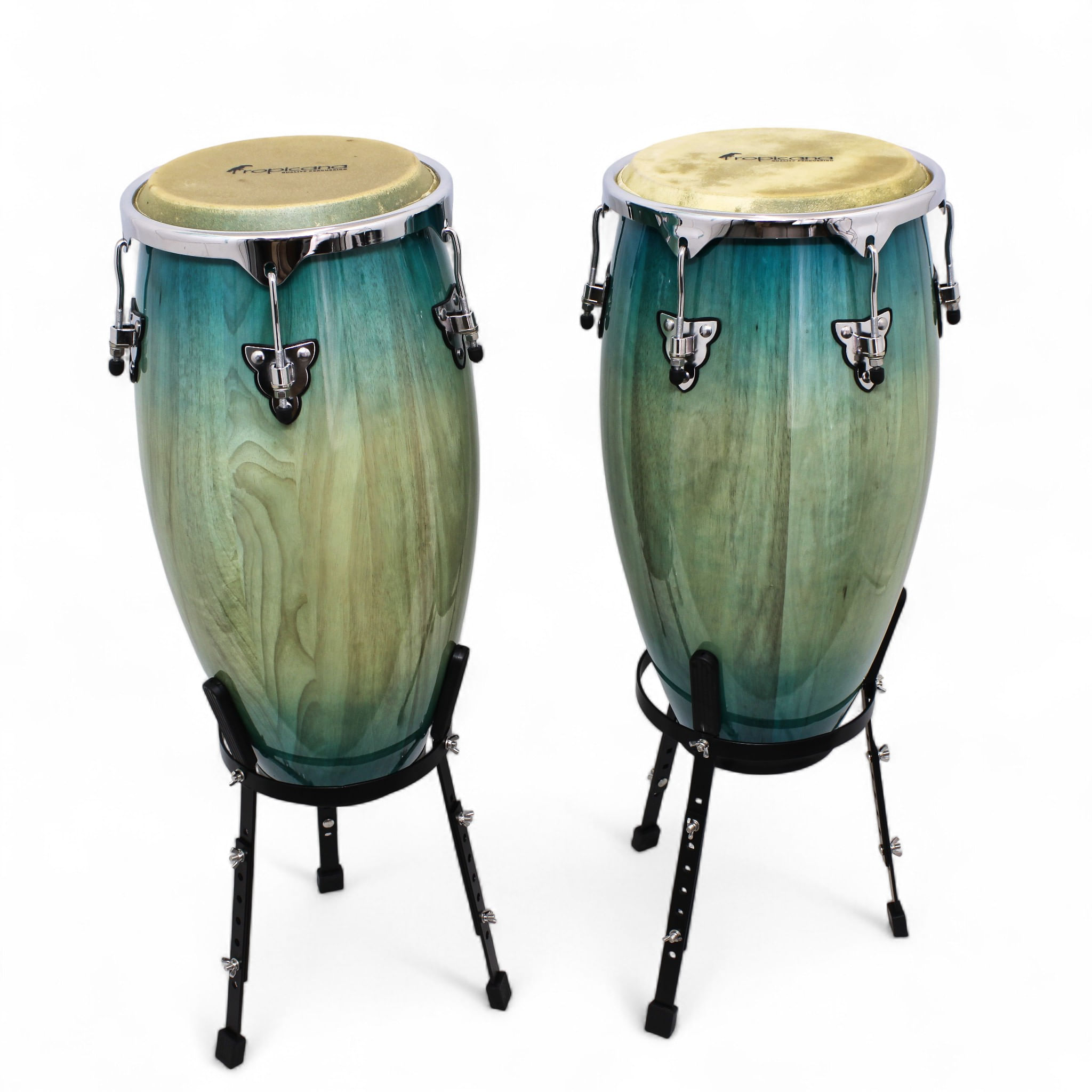Set de congas Tropicana 11" - 11 3/4" con stand COC700BB-IBH foto 3