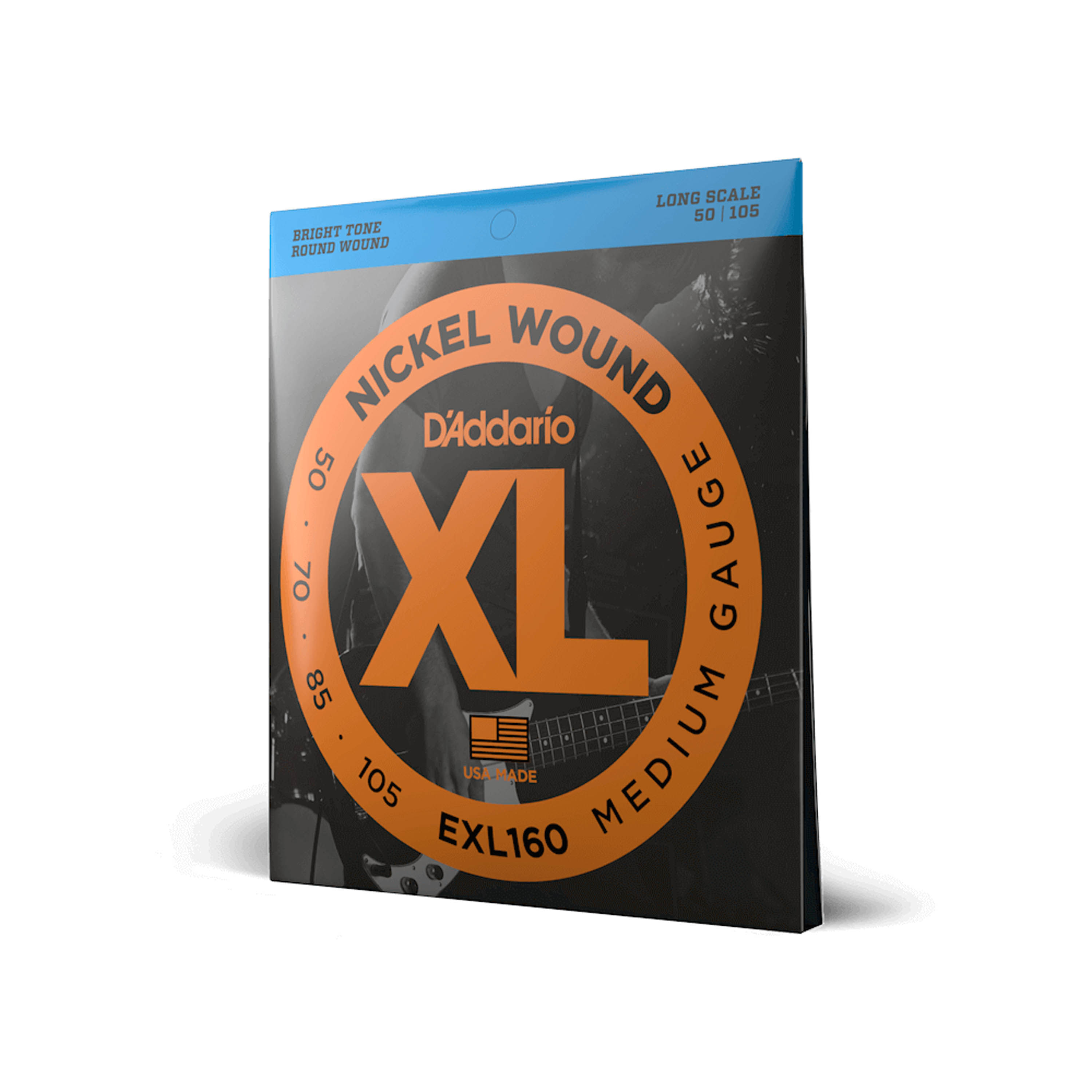 Set de cuerdas D'addario para Bajo EXL160 50-105