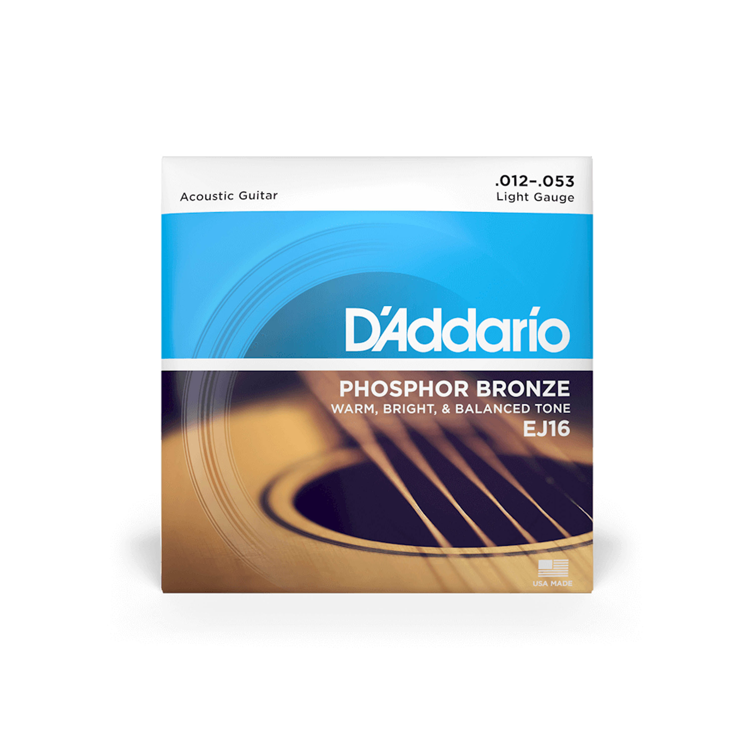 Set de cuerdas de Phosphor Bronze D'addario EJ16 Light foto 2