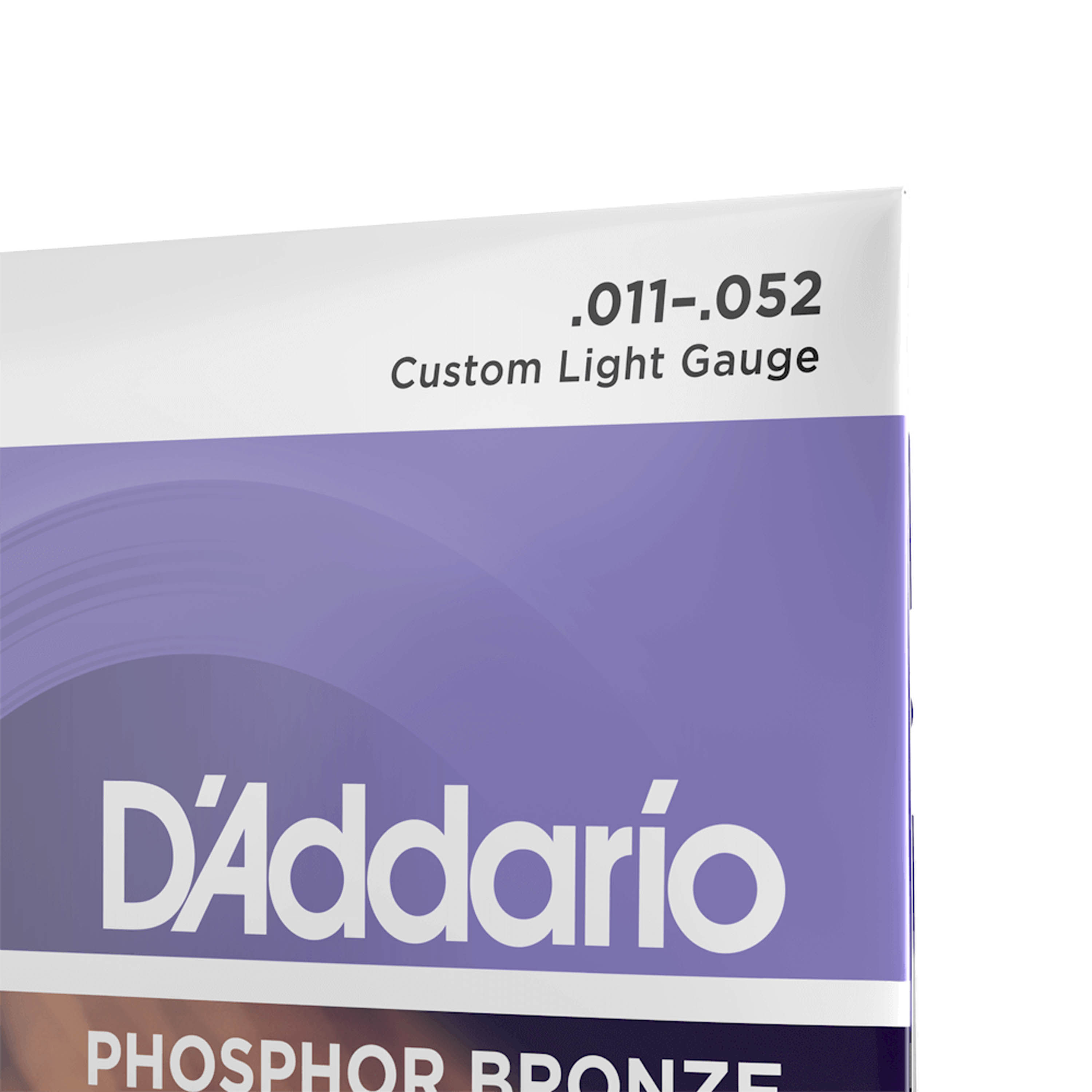 Set de cuerdas de Phosphor Bronze D'addario EJ26 Custom Light foto 4