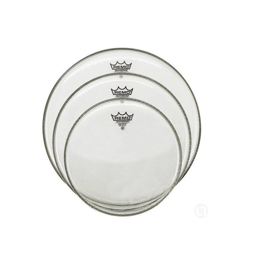 Set de parches Remo 10, 12, 14 " Emperor Clear PP-0982-BE