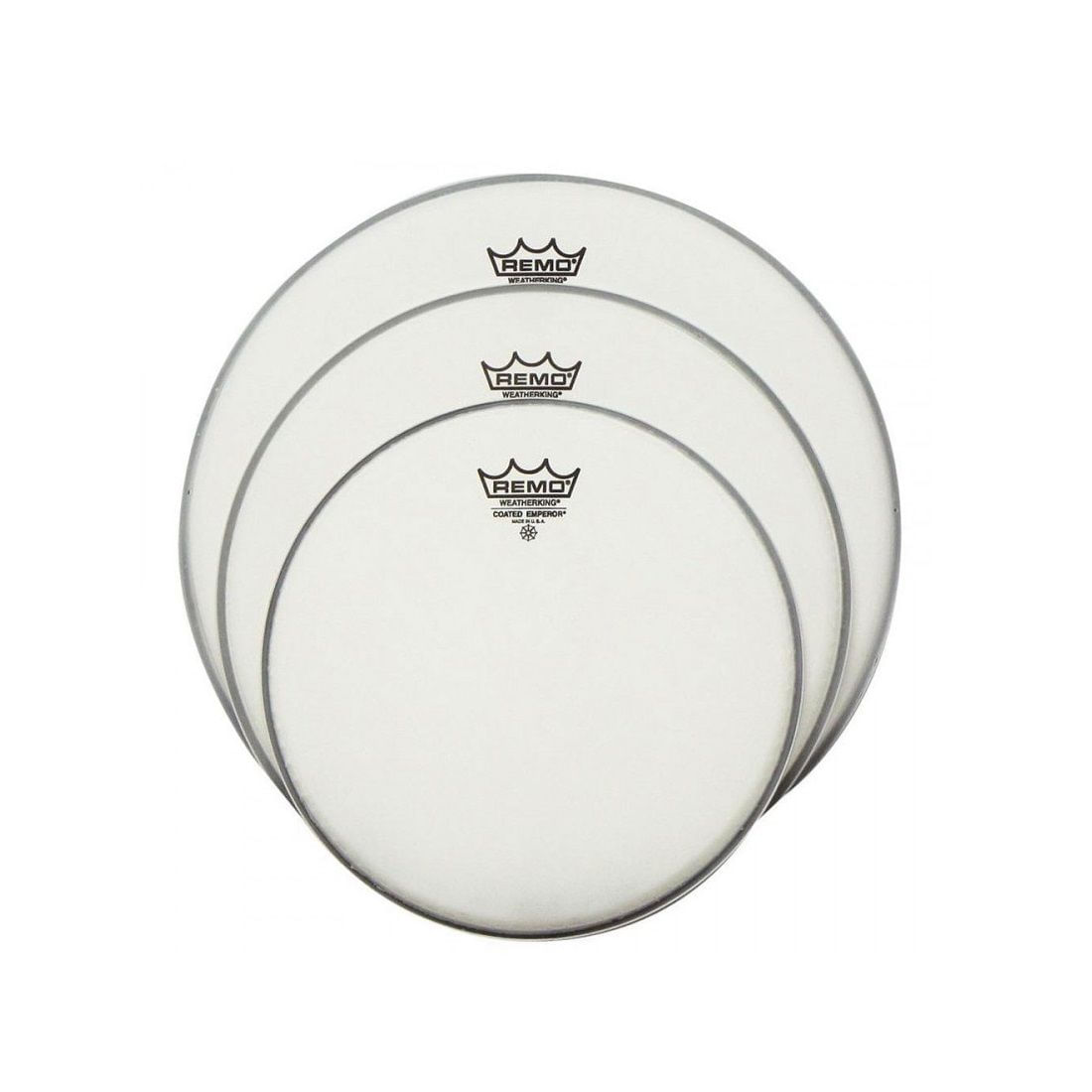Set de parches Remo 10, 12, 14 " Emperor Coated PP-0962-BE