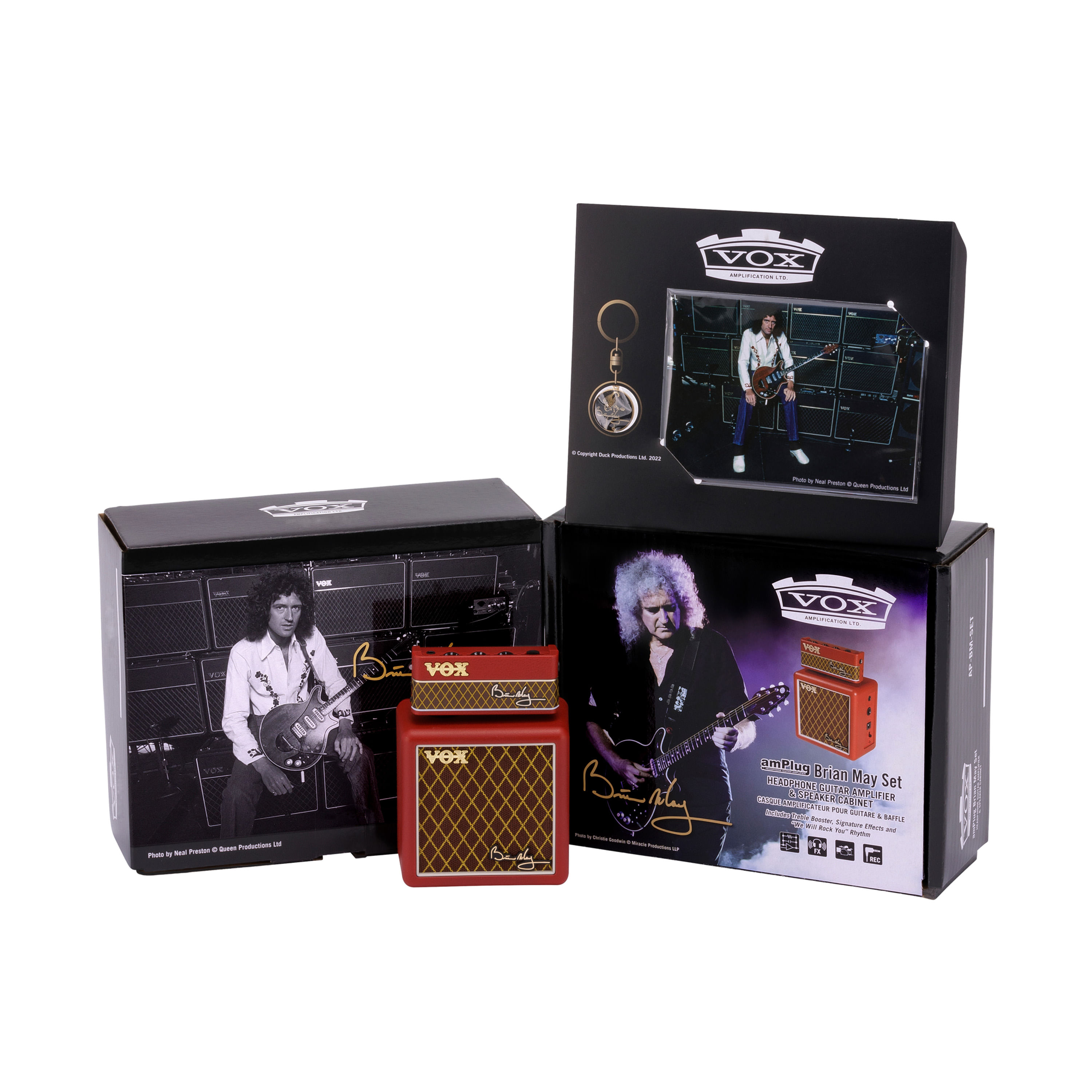 Set mini amplificador de audífonos Vox AP-BM Brian May Signature foto 2