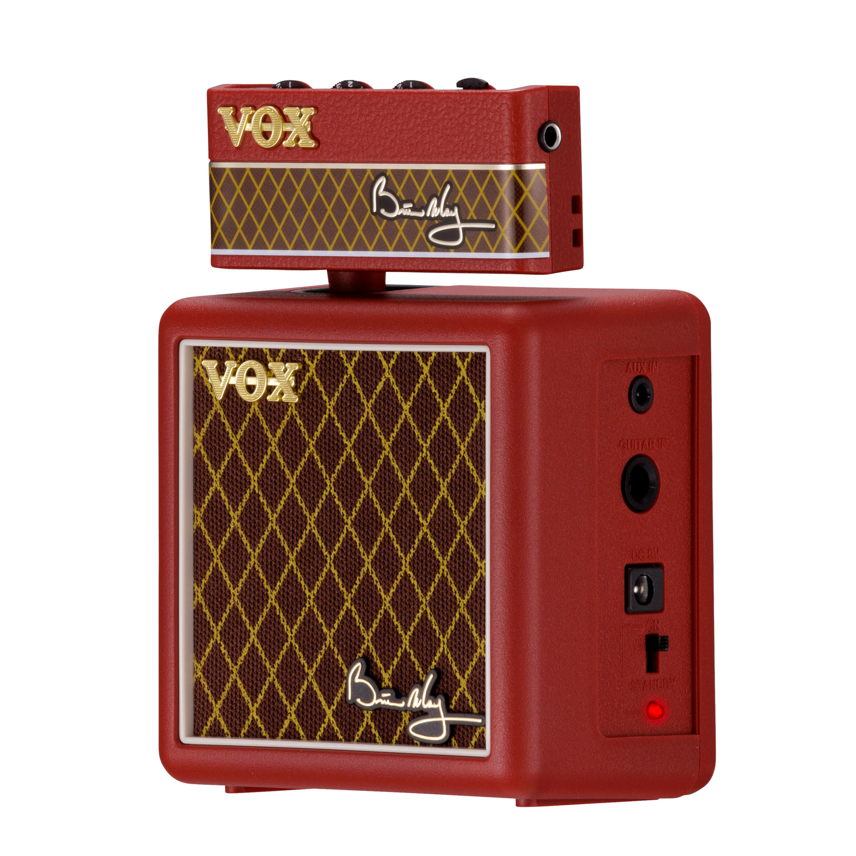 Set mini amplificador de audífonos Vox AP-BM Brian May Signature foto 3