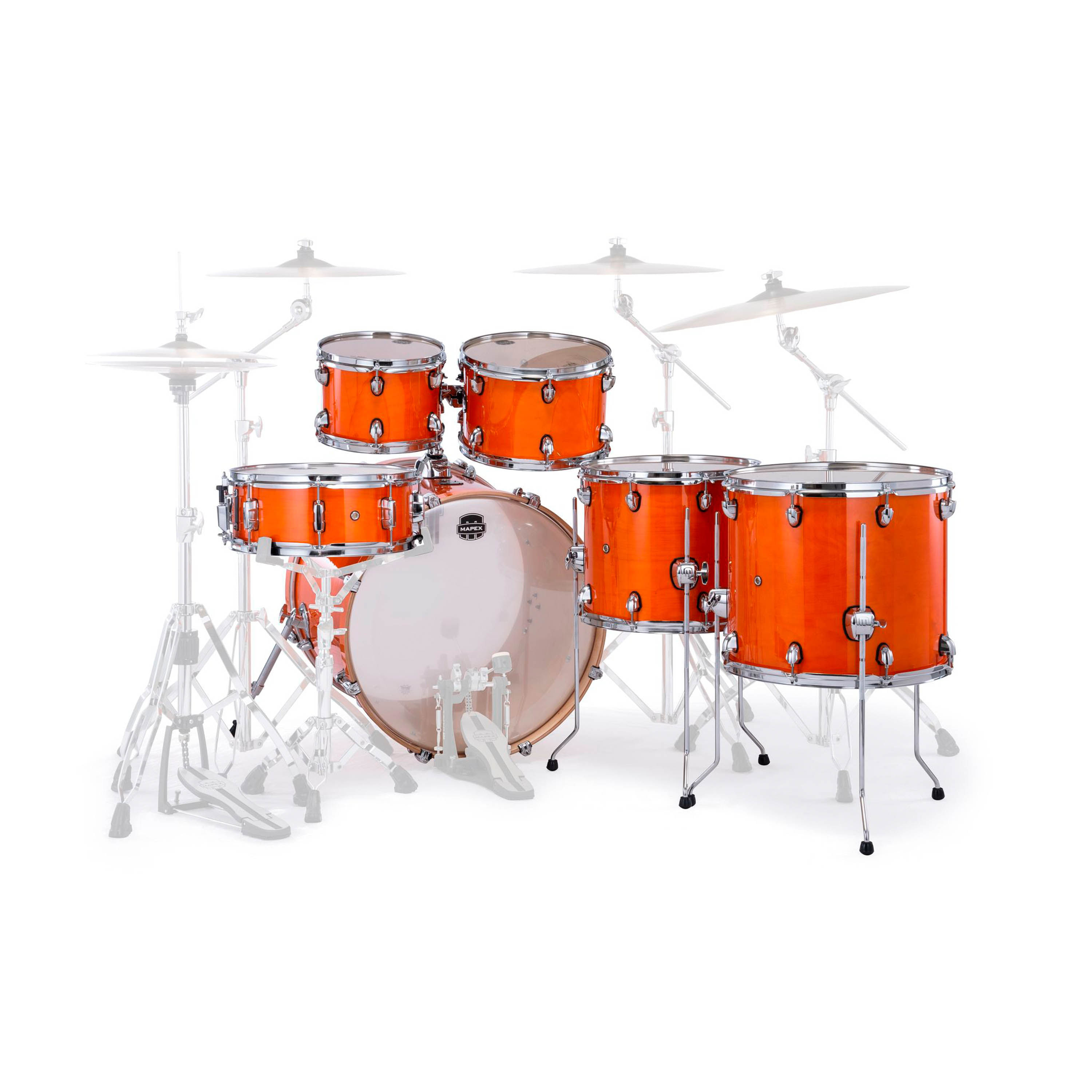 Shell Pack Mapex MM628SFUOG Serie Maple - Glossy amber foto 2