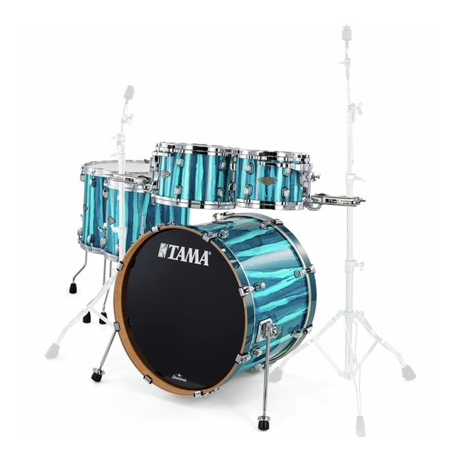 Shell Pack Tama Starclassic Performer MBS52RZS 5 piezas - Sky Blue Aurora foto 3