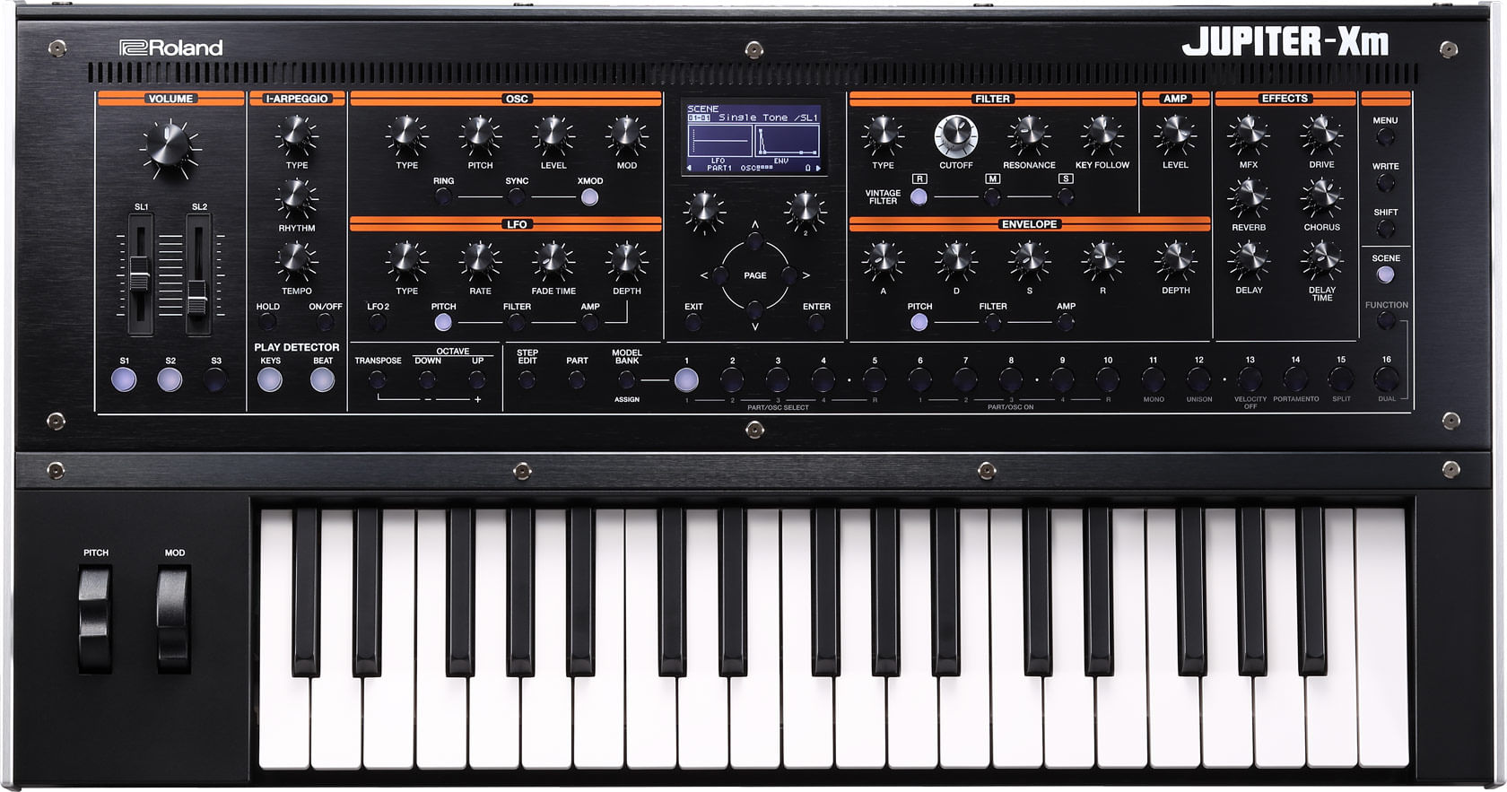 Sintetizador analógico Roland Jupiter-Xm
