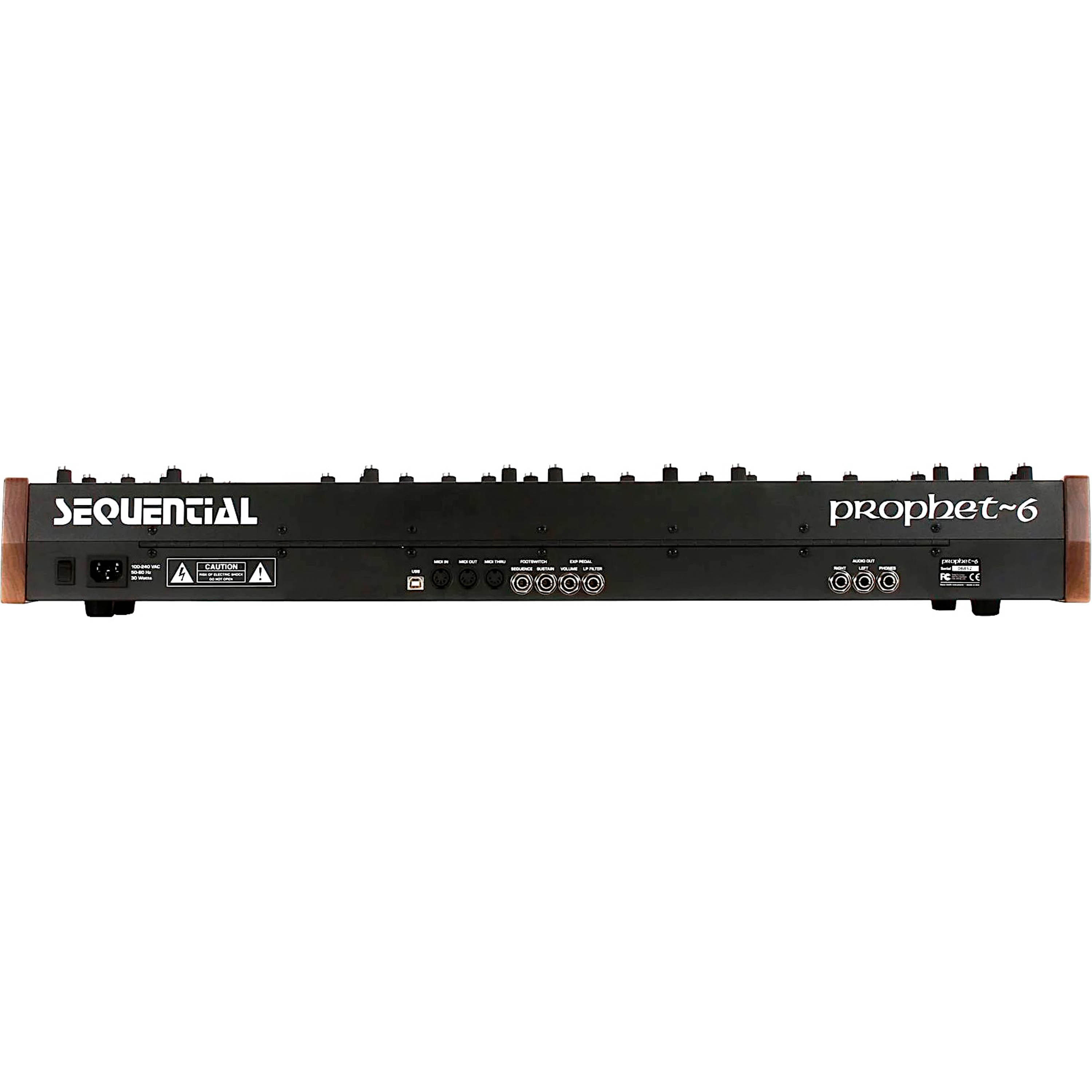 Sintetizador analógico Sequential Prophet 6 Polifónico foto 2