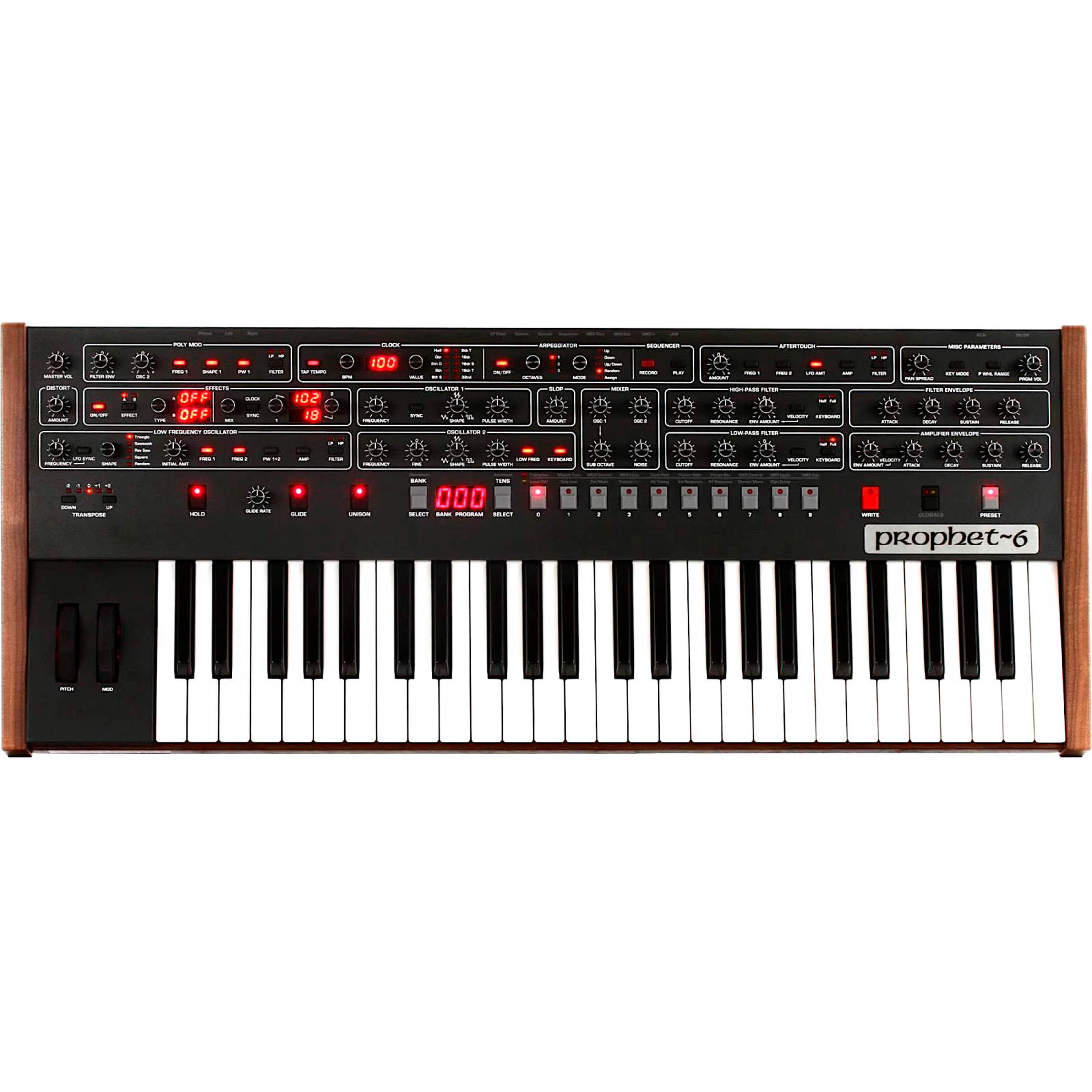 Sintetizador analógico Sequential Prophet 6 Polifónico foto 3