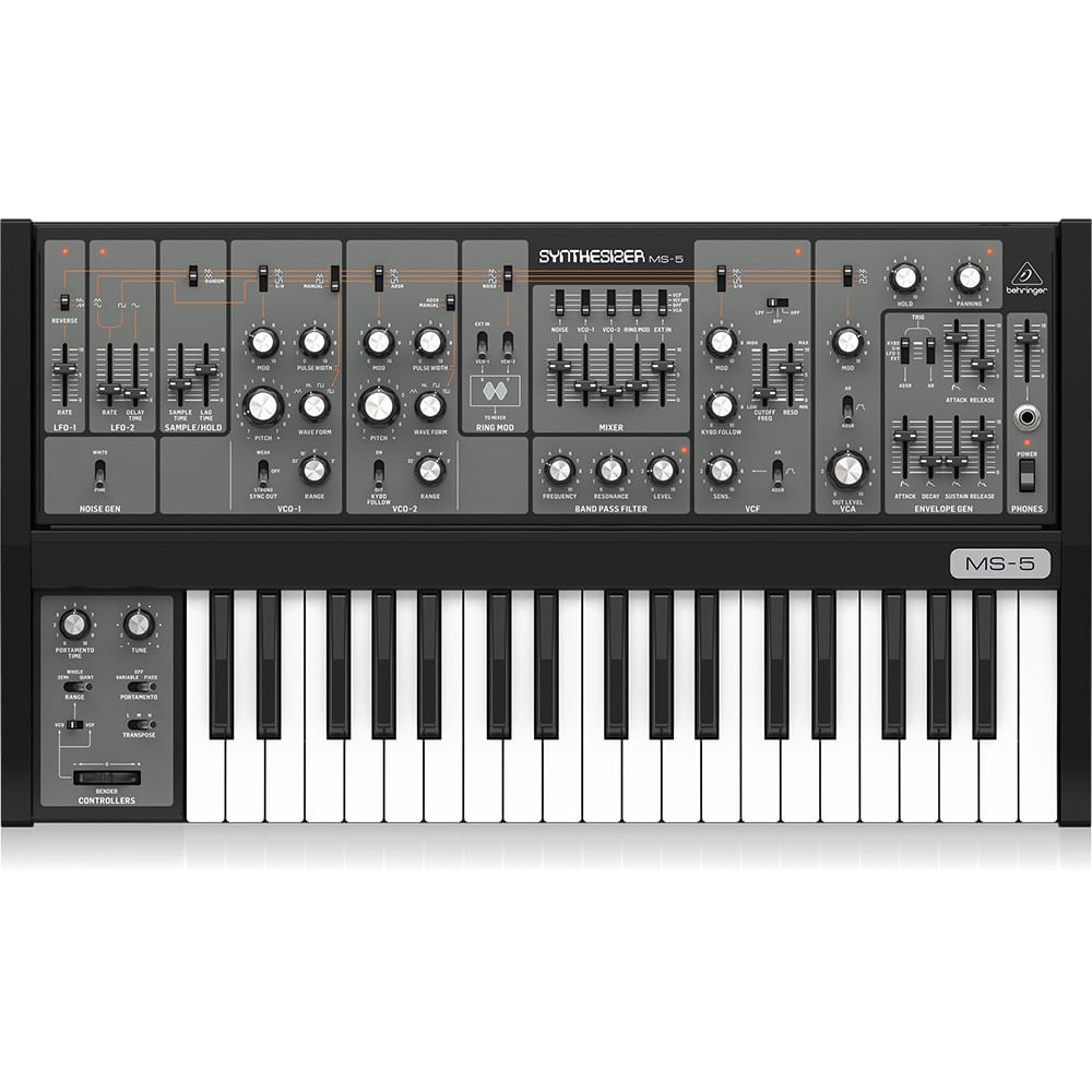 Sintetizador Análogo Behringer MS-5 - 37 Teclas