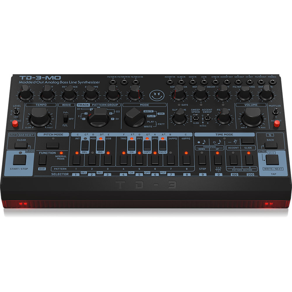 Sintetizador De Bajos Behringer Análogo TD-3-MO-BK foto 2