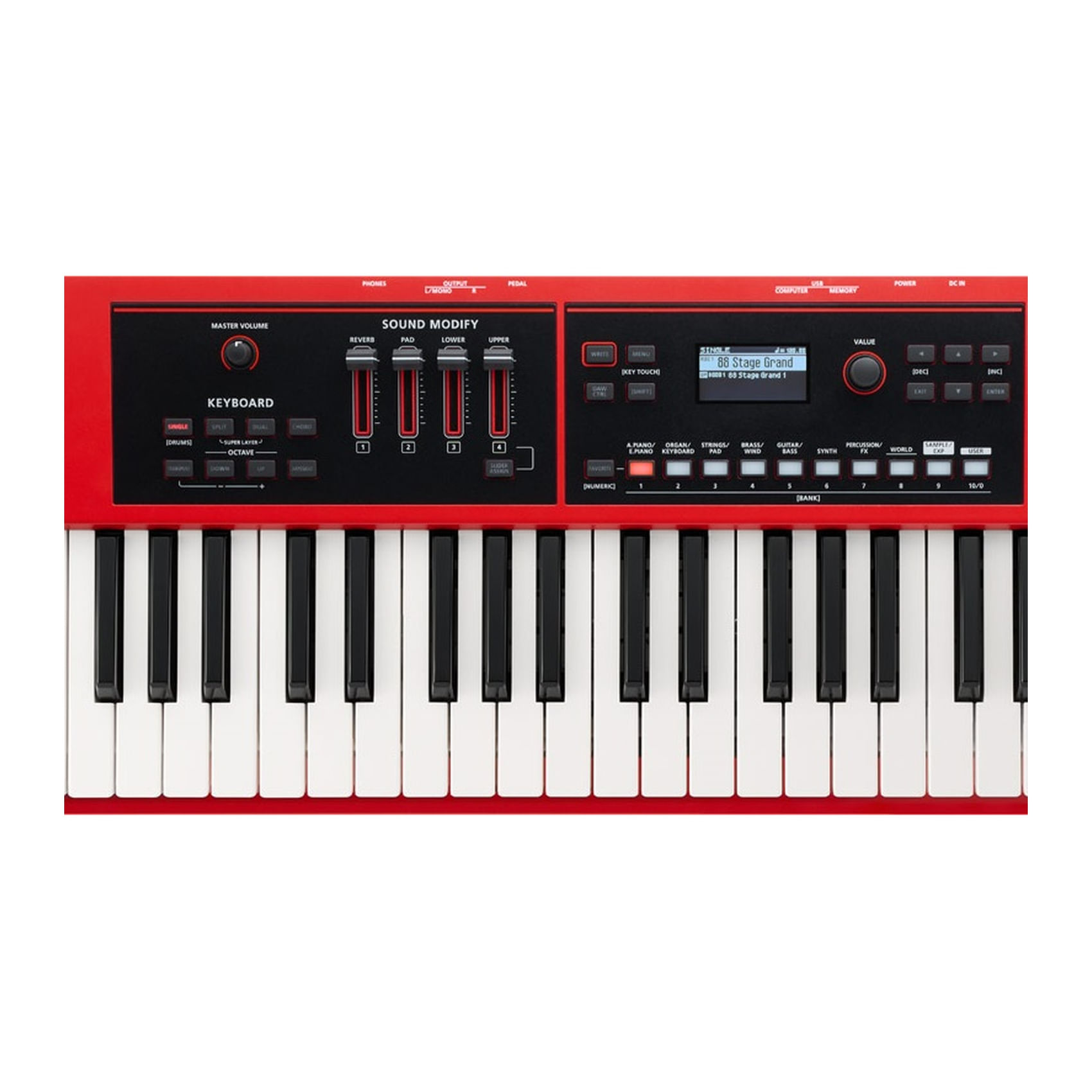 Sintetizador Digital Roland XPS-10X - Rojo foto 5