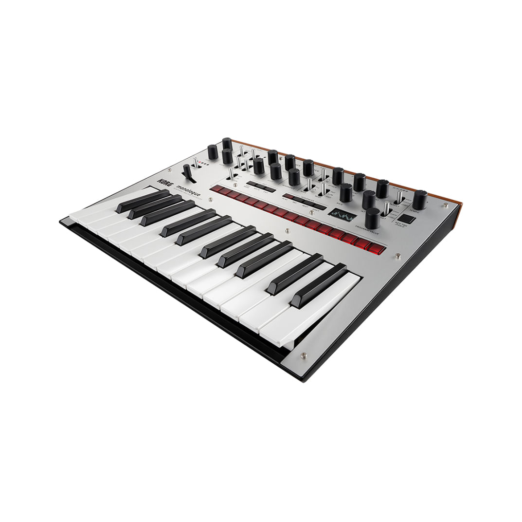 Sintetizador Korg MONOLOGUE - color plateado