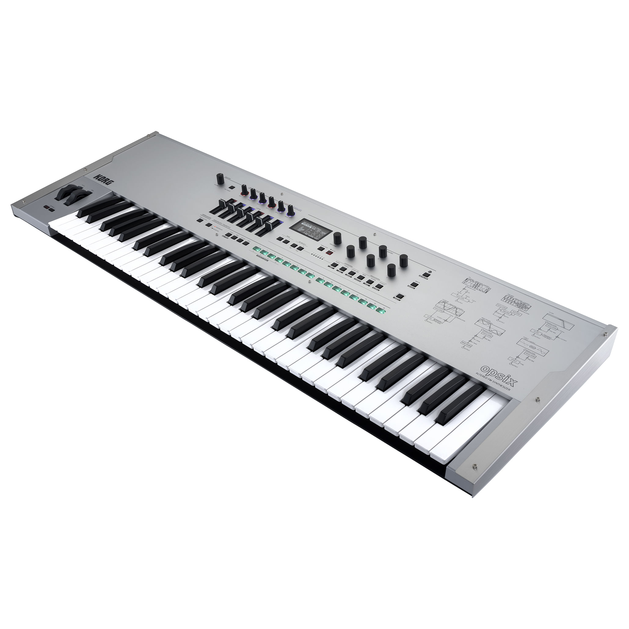 Sintetizador Korg Opsix SE edición limitada - Platinum foto 3