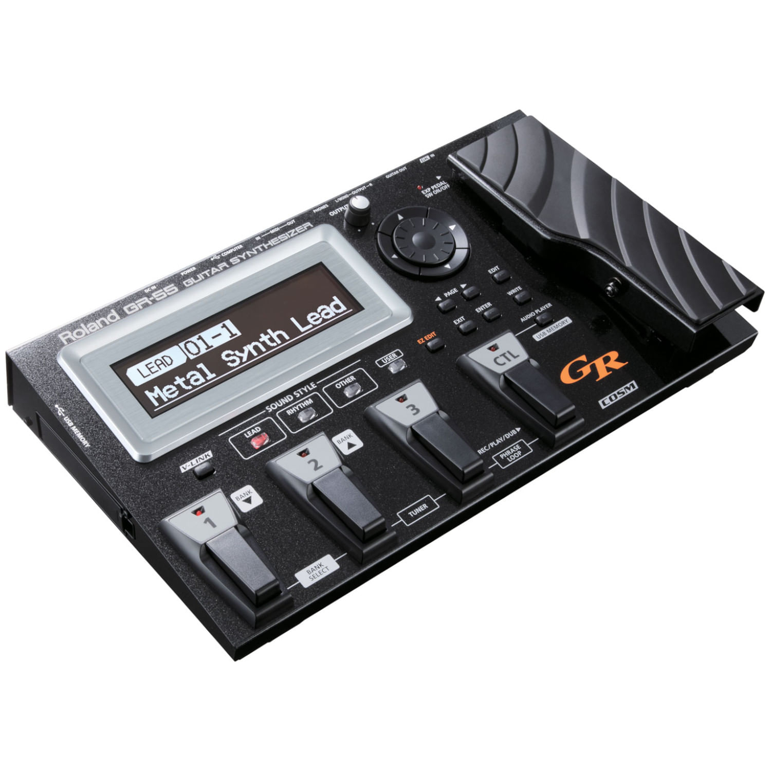 Sintetizador de guitarra Roland GR-55GK