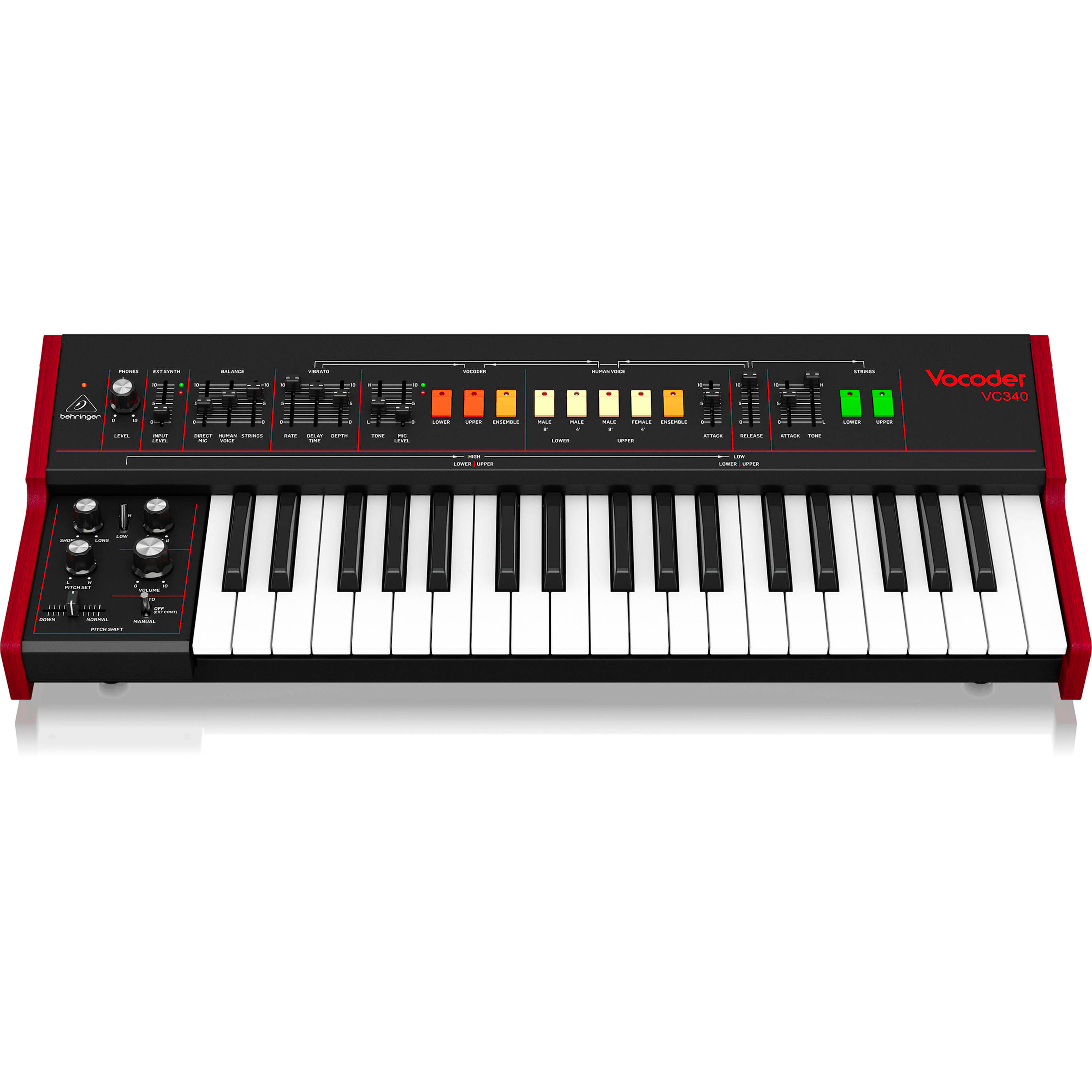 Sintetizador vocoder Behringer Vocoder VC340 foto 2