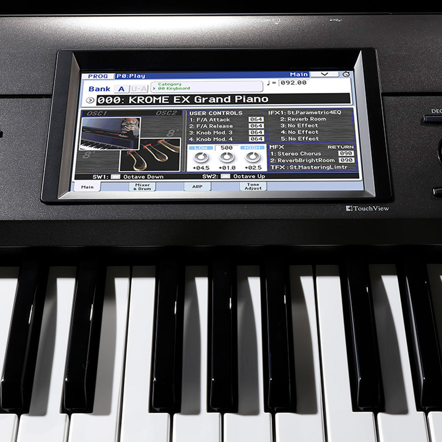 Sintetizador workstation Korg KROME EX 88 - 88 teclas foto 3