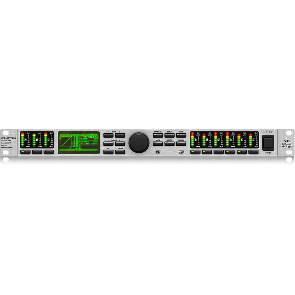 Sistema De Gestión De Altavoce Behringer DCX2496
