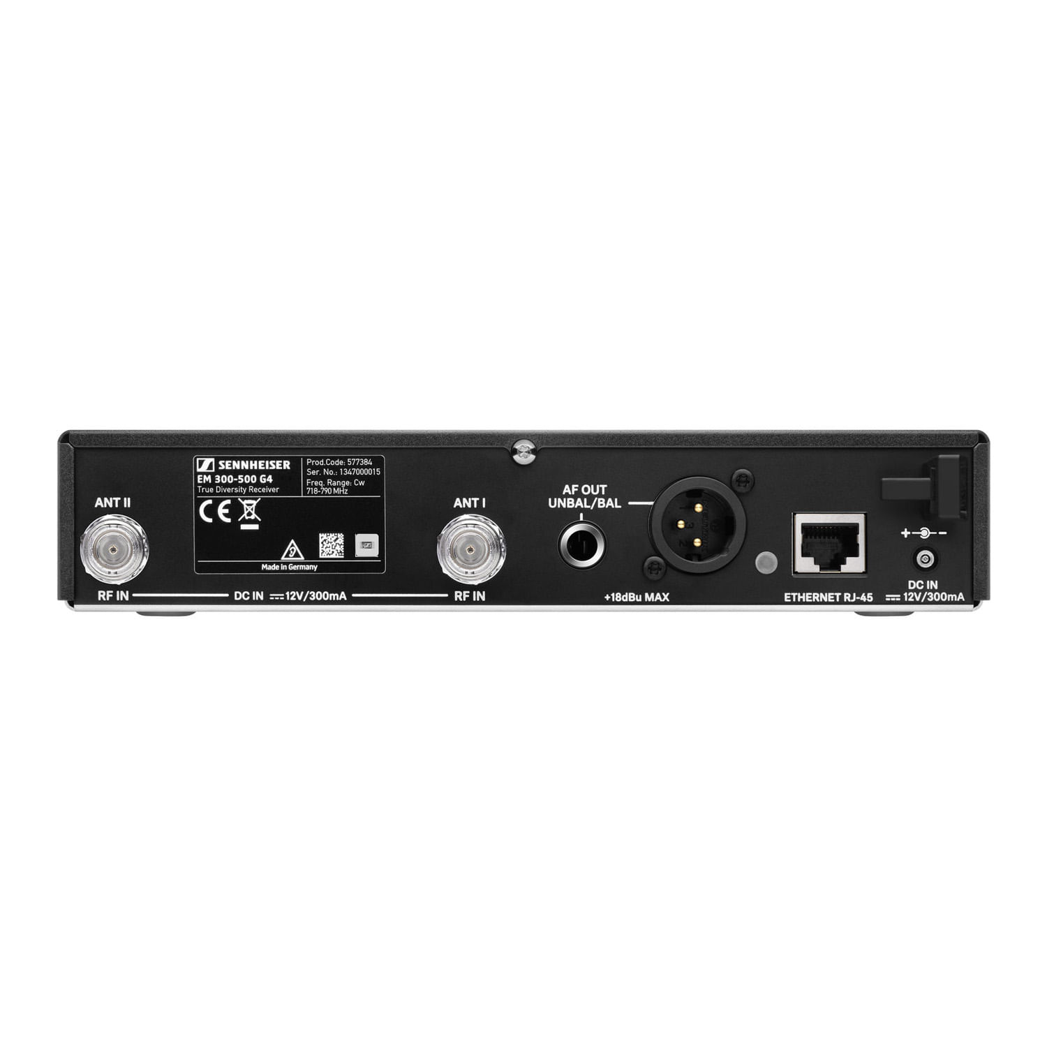 Sistema de micrófono inalámbrico lavalier Sennheiser ew 500 G4-MKE2 - Rango AW+ foto 3