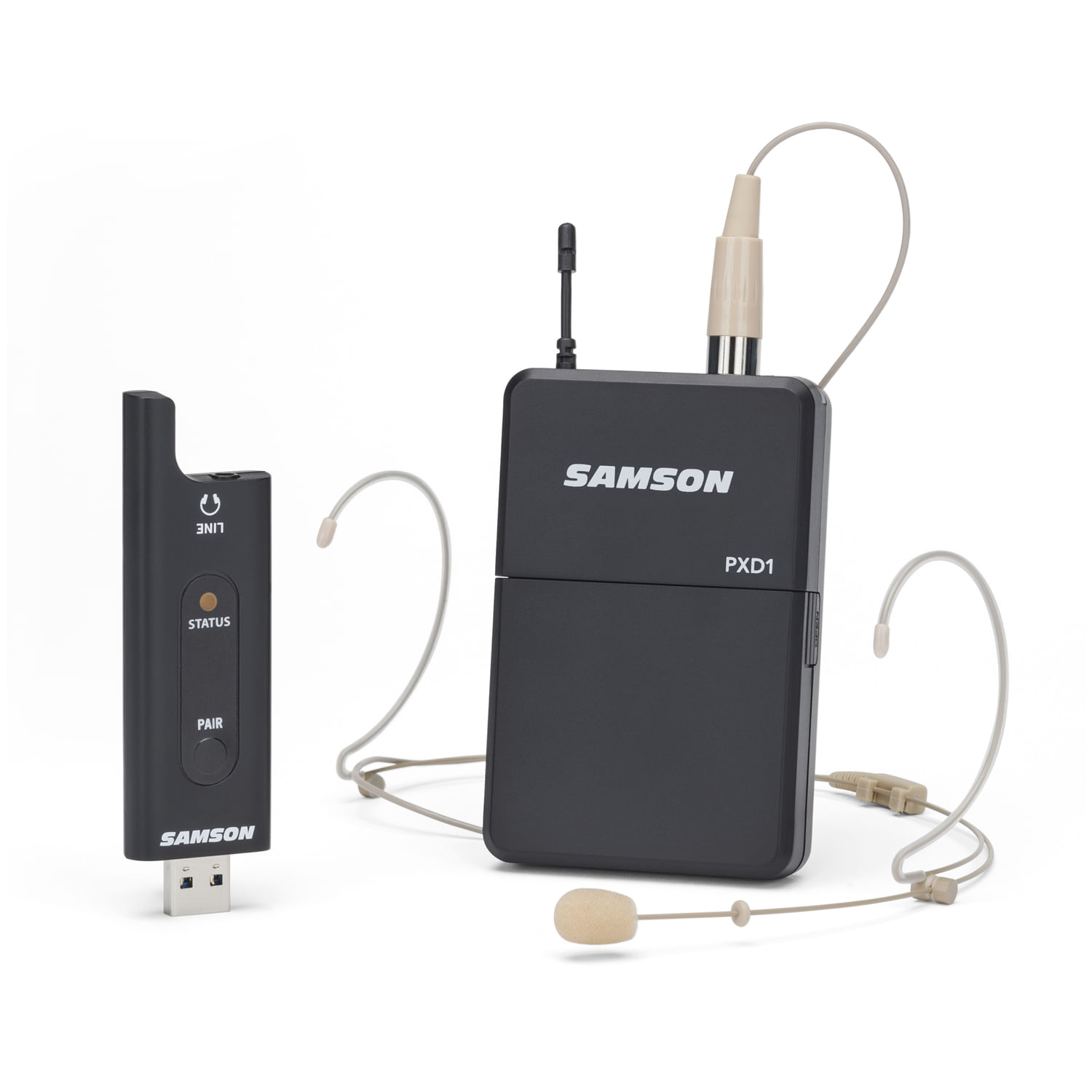 Sistema de micrófono inalámbrico Samson XPD2 - tipo cintillo
