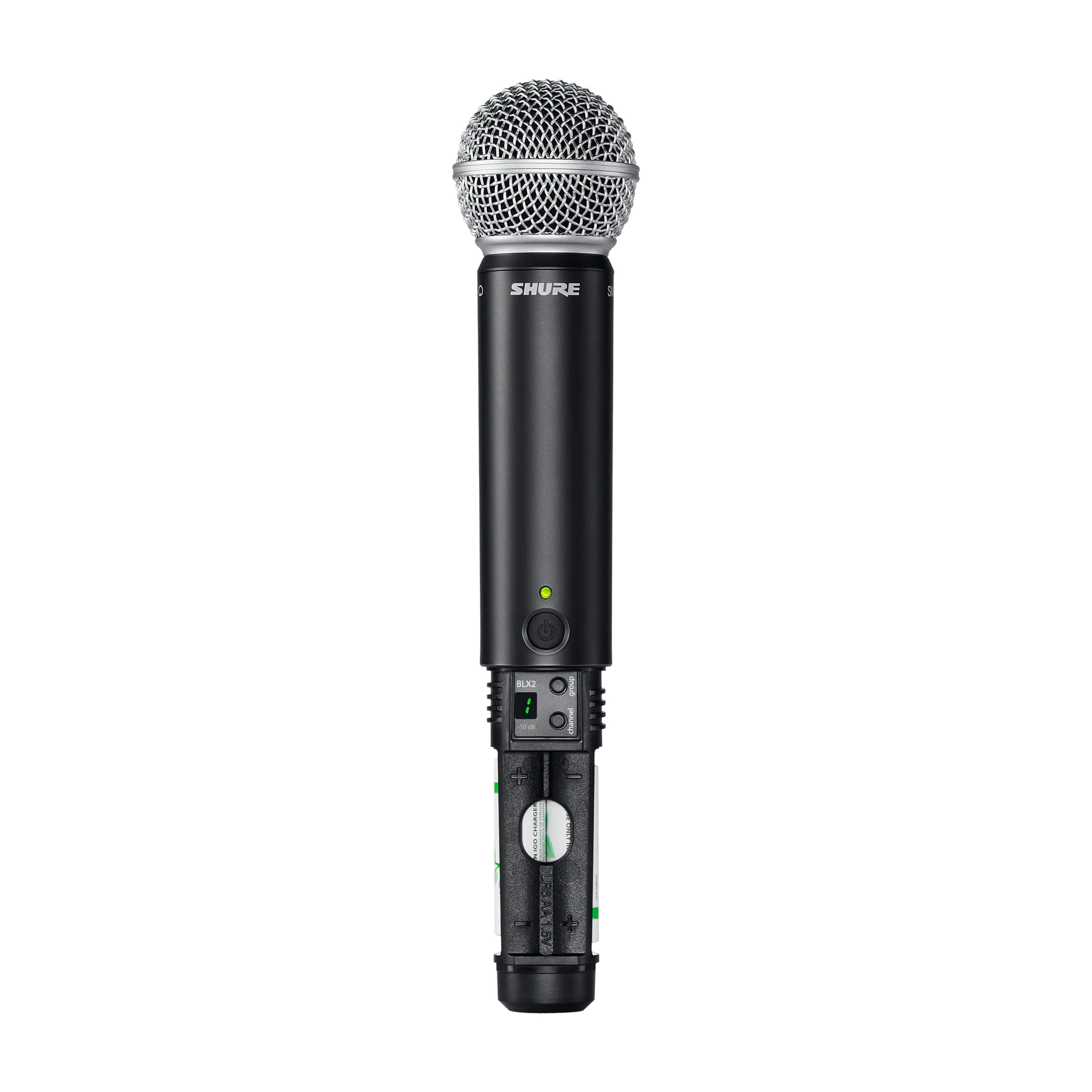 Sistema inalámbrico de montaje en rack Shure BLX24R/SM58 H11 con micrófono de mano SM58 foto 3