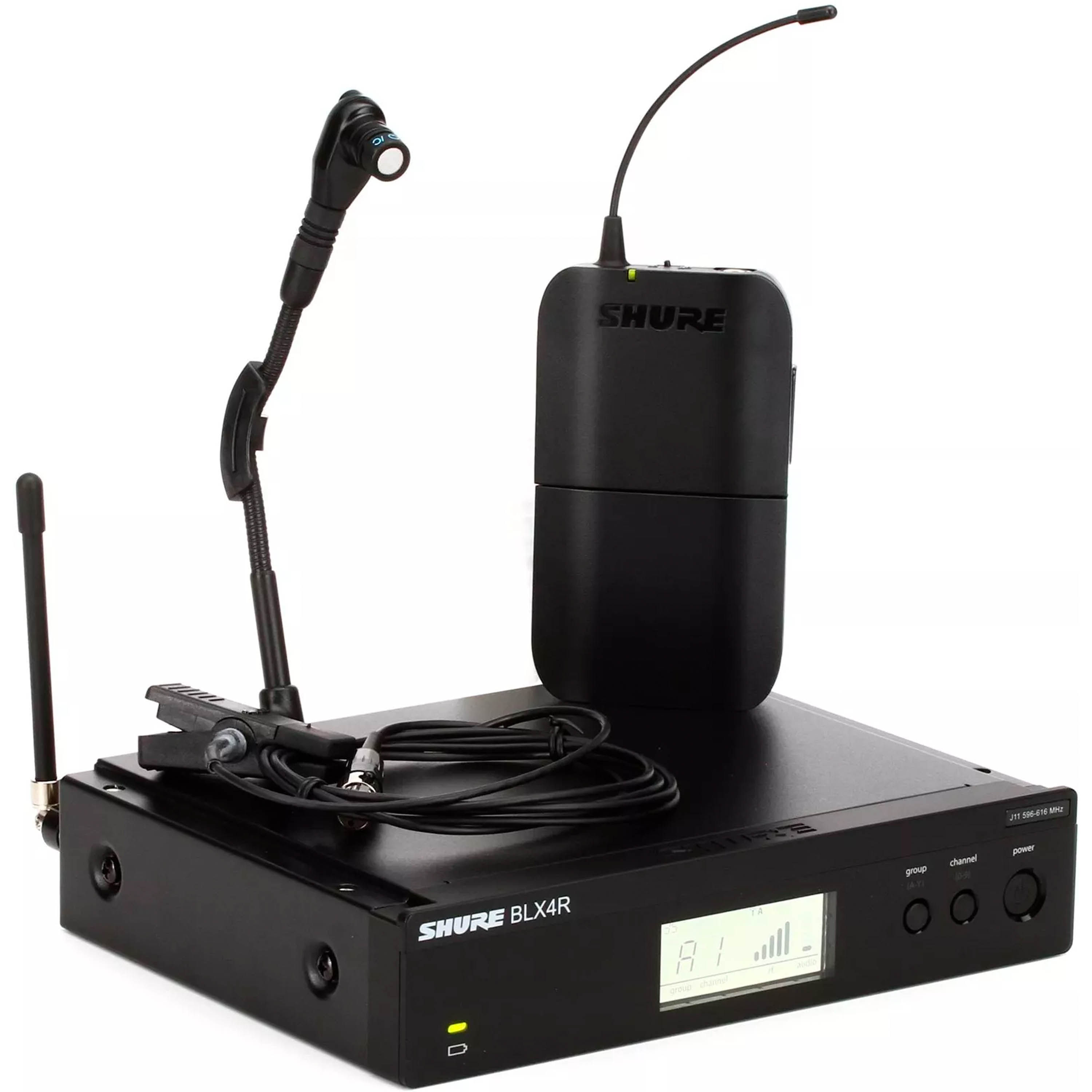 Sistema inalámbrico Shure BLX14R/B98 J11 para instrumento foto 2