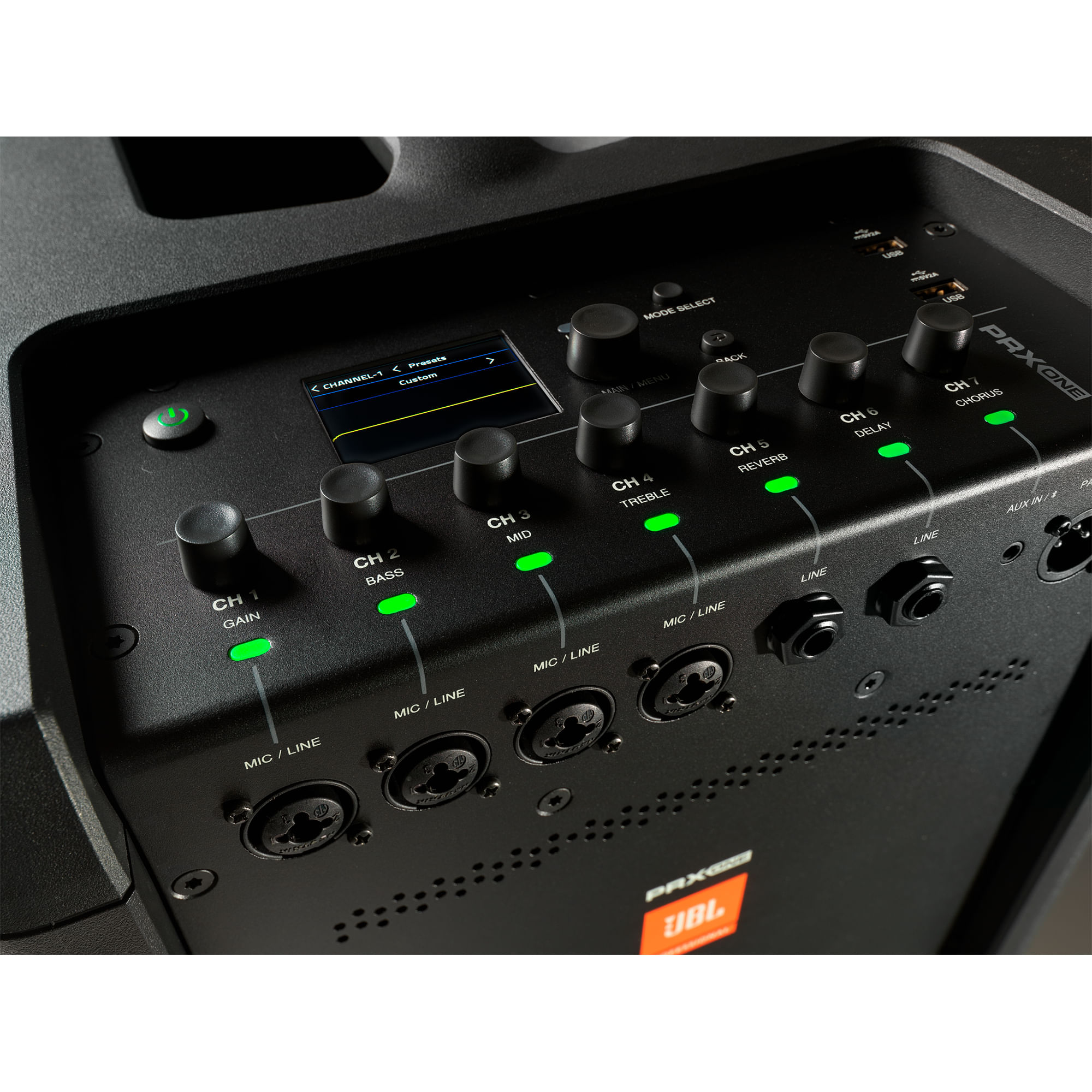 Sistema line array portatil JBL PRX ONE foto 5