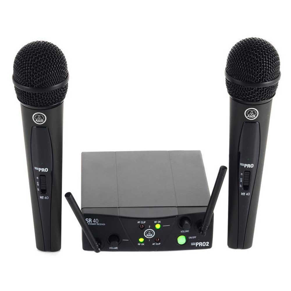 Sistema Micrófono Inalámbrico Dual AKG WMS40 Mini foto 2