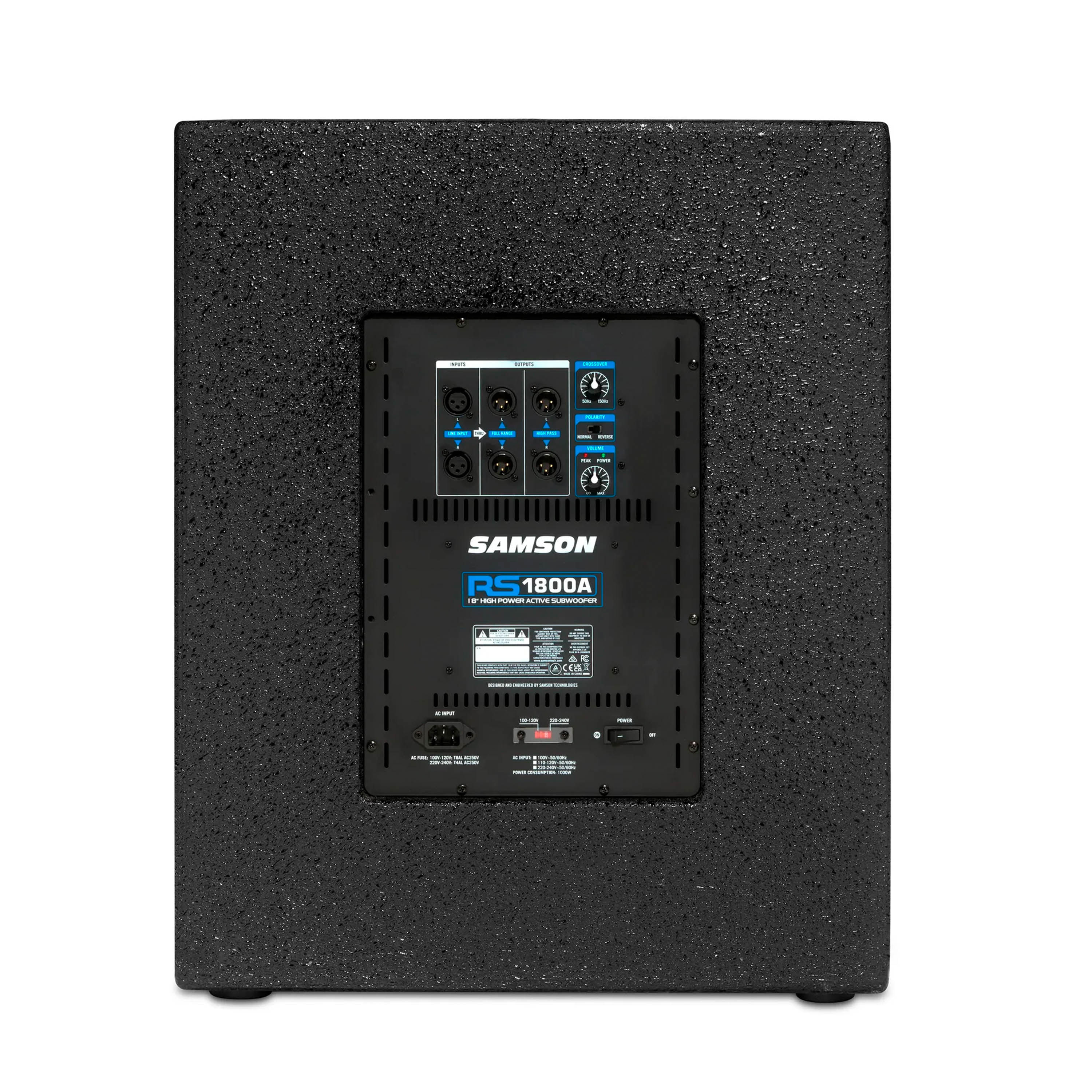 Subwoofer activo Samson RS1800A 18" foto 5