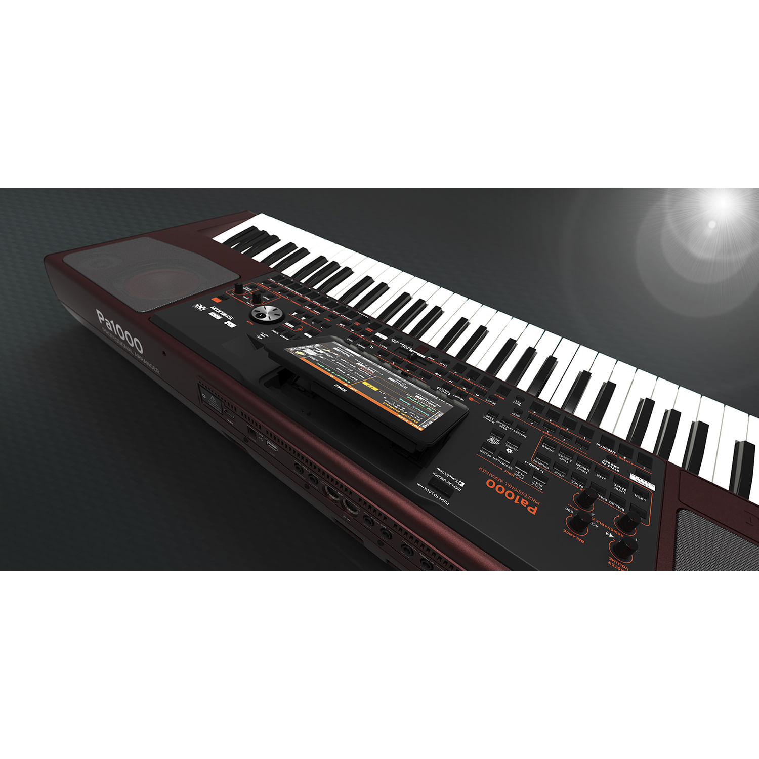 Teclado Arranger Korg PA1000 foto 5