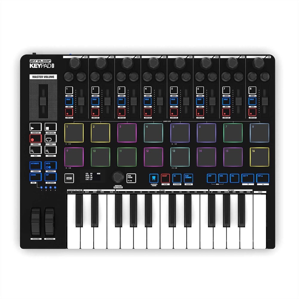 Teclado Controlador Reloop Keypad Pro