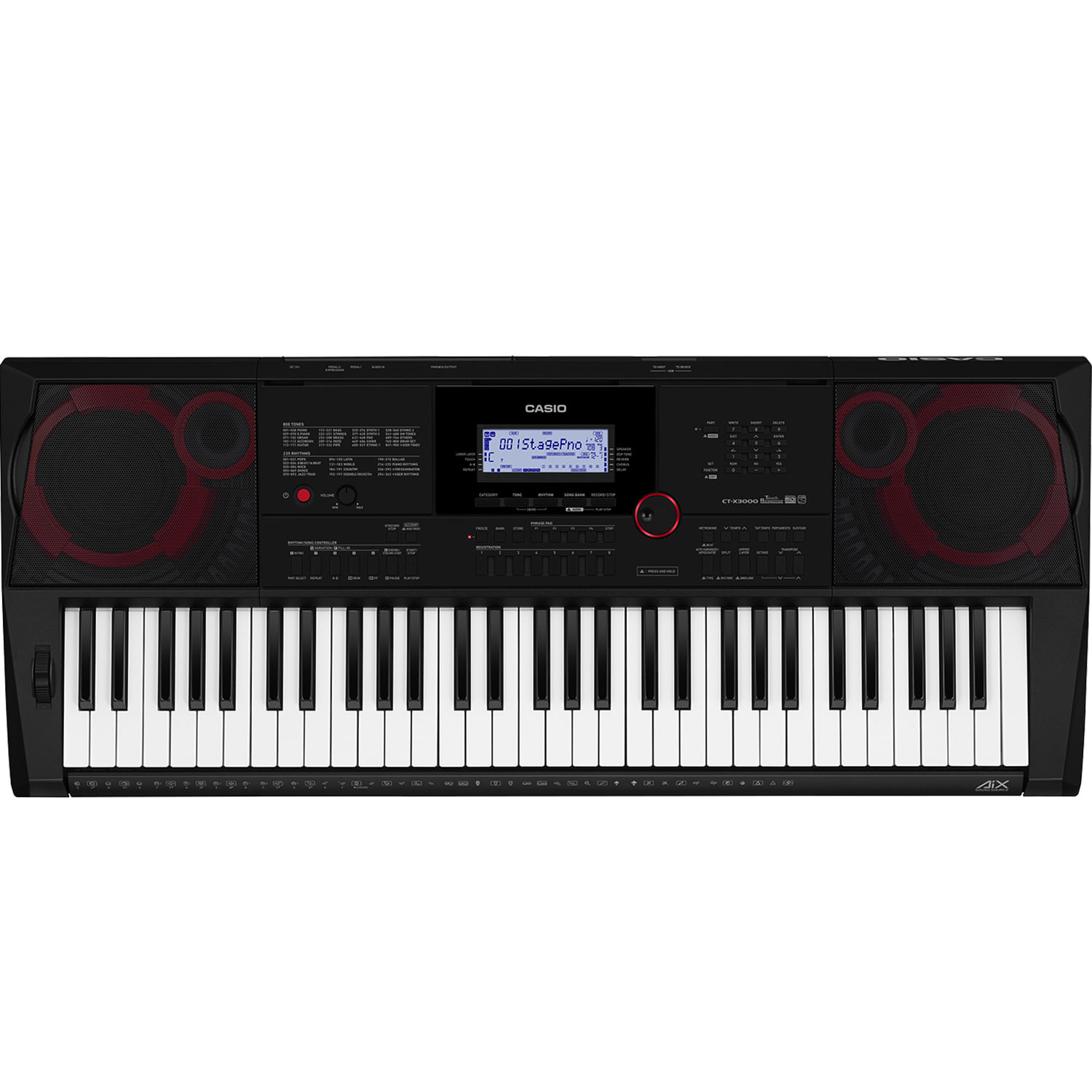 Teclado personal Casio CT-X3000