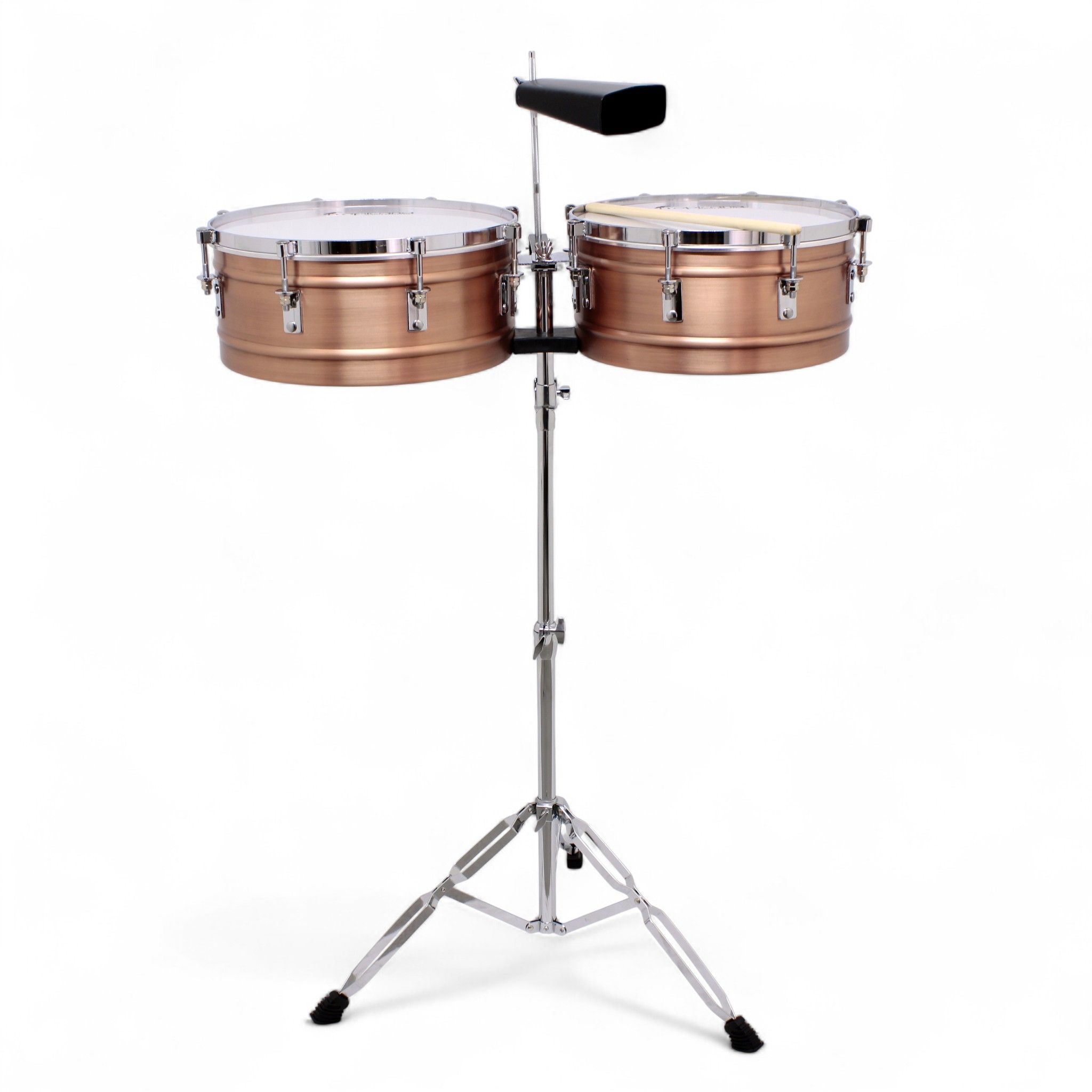 Timbaleta Tropicana 14" - 15" color bronce con cencerro TBBH100SZ-CBE foto 2