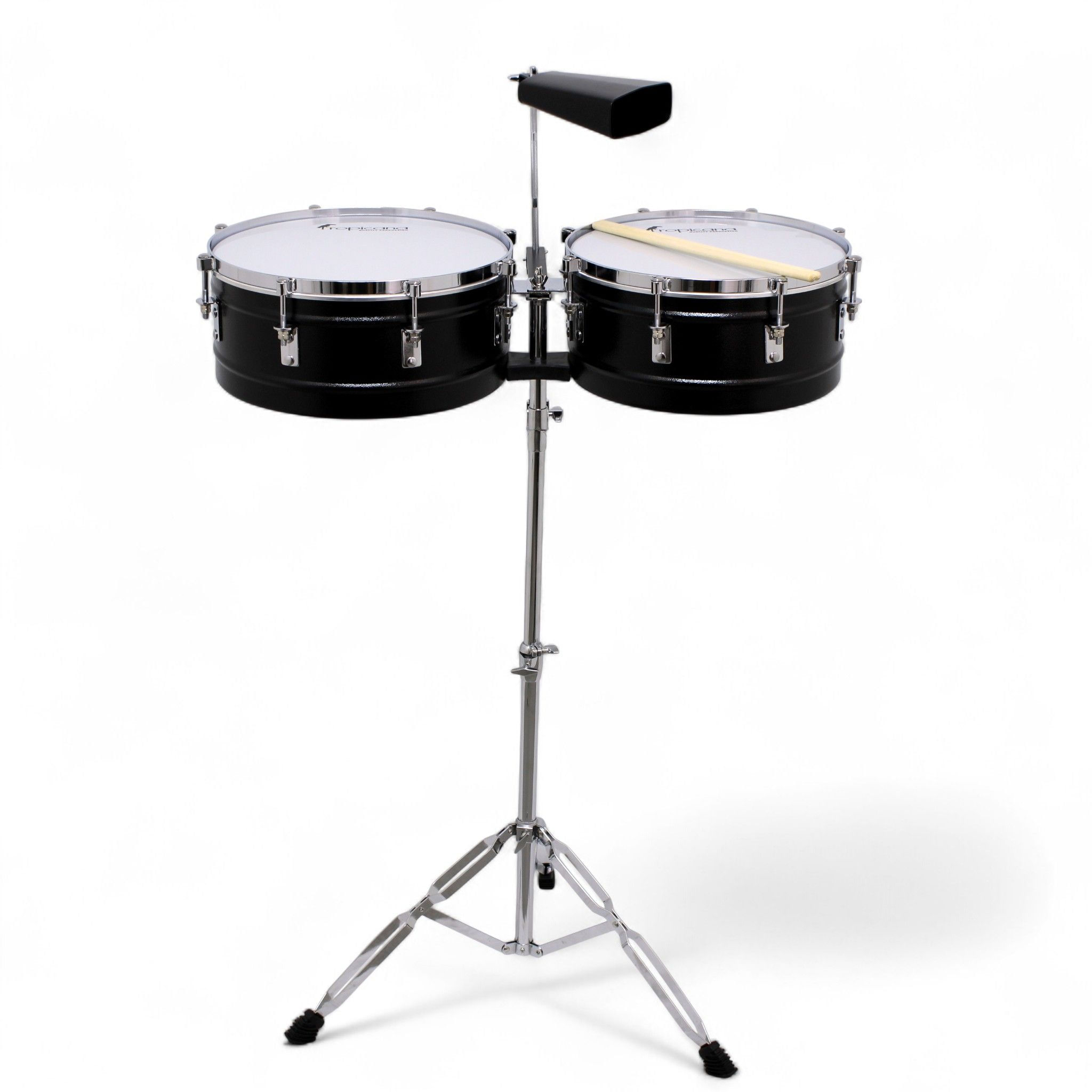 Timbaleta Tropicana 14" - 15" color negro con cencerro TBBB100SZ-BK foto 2