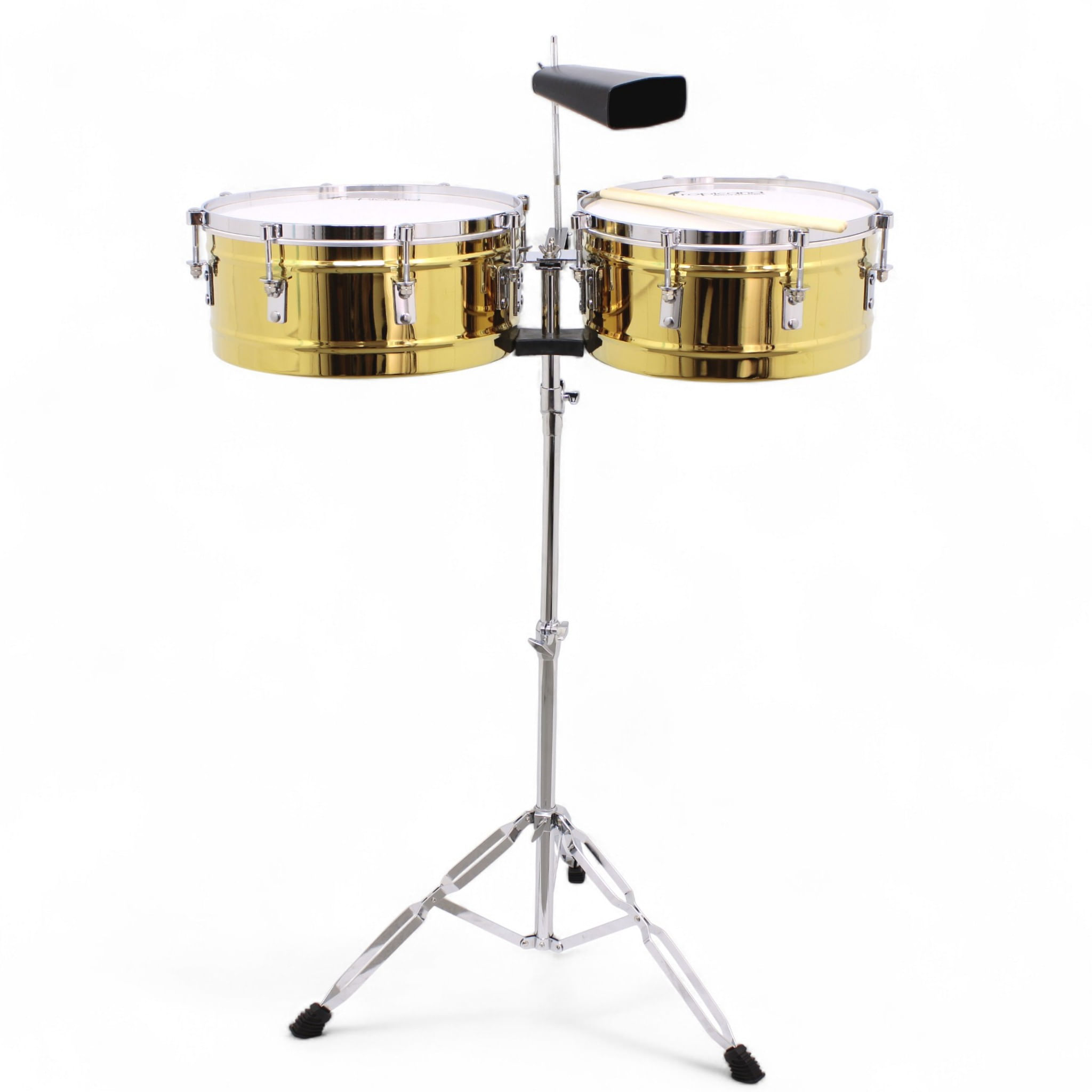 Timbaleta Tropicana 14" - 15" dorada con cencerro TBBG100SZ-MGO foto 3
