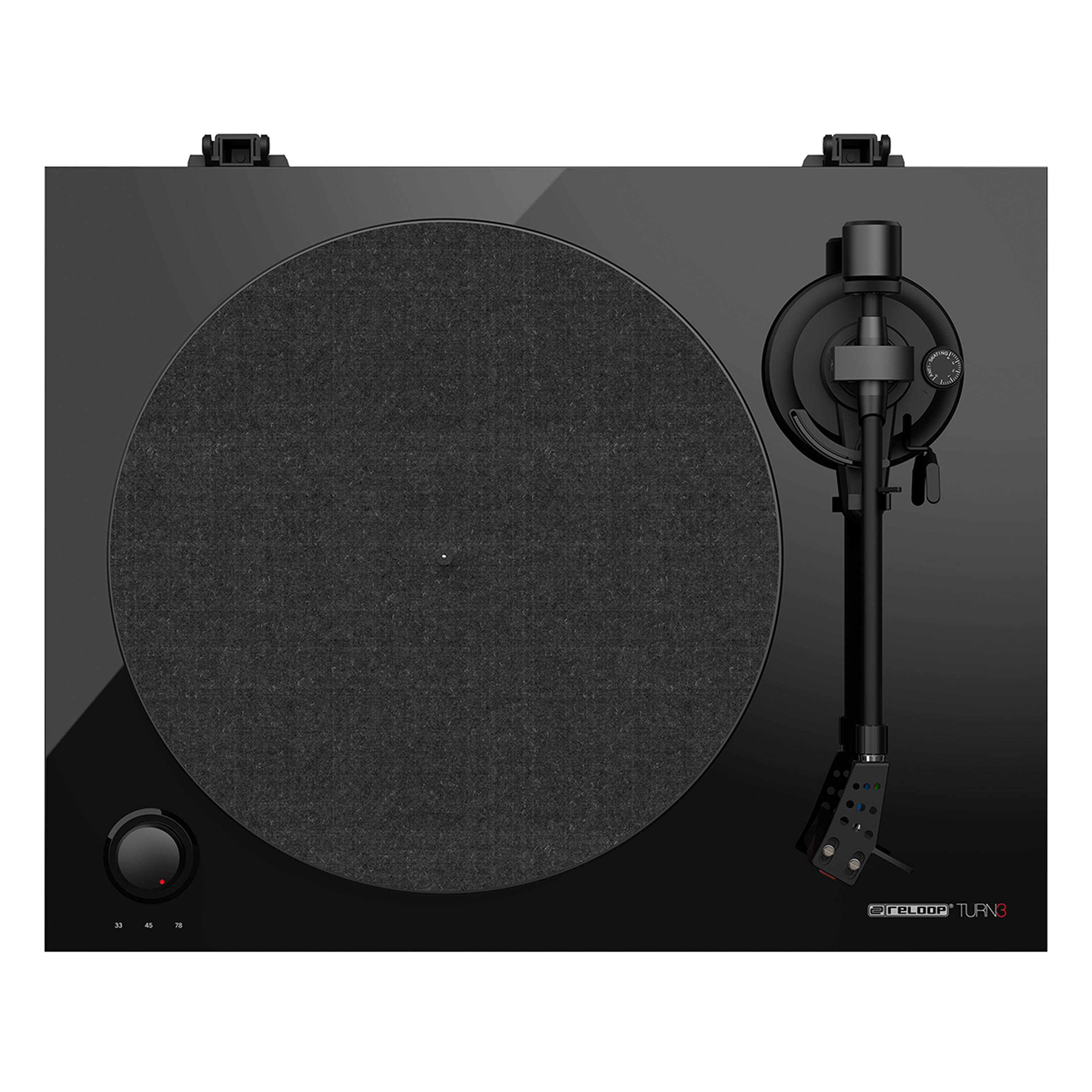 Tornamesa análoga HiFi Reloop Turn 3 MK2 con interfaz USB
