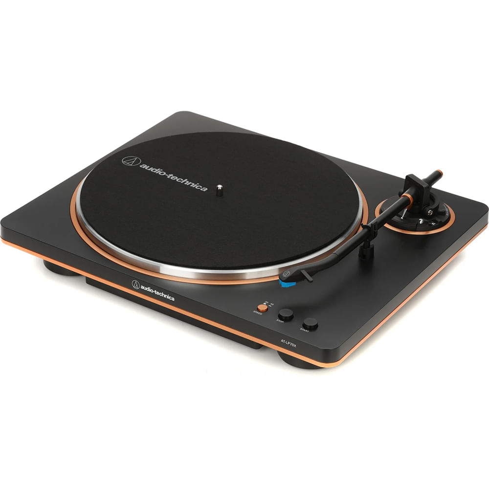 Tornamesa Belt-Drive Audio-Technica AT-LP70X-BZ - Negro/Bronce foto 3