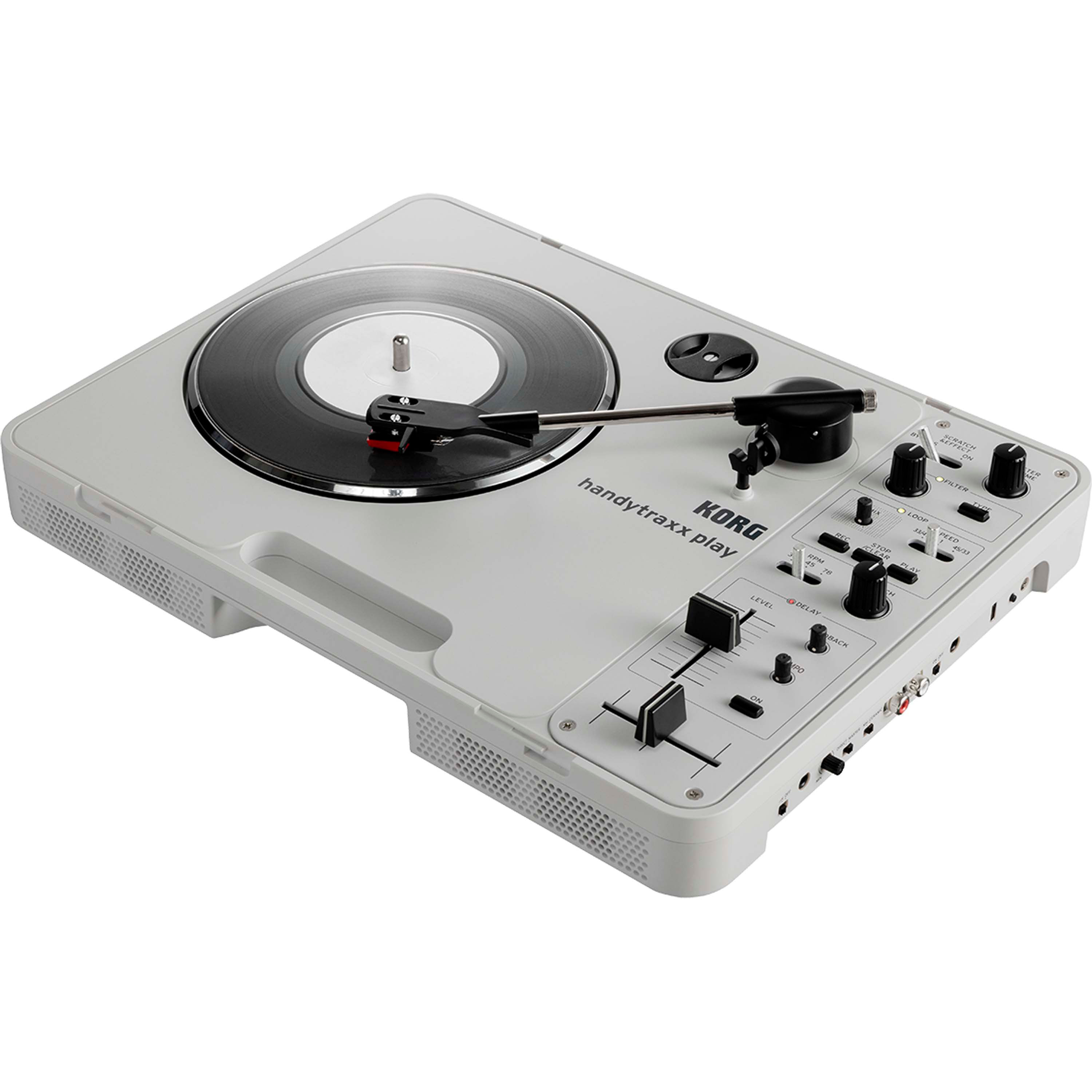 Tornamesa portátil Korg handytraxx Play con preamplificador foto 4