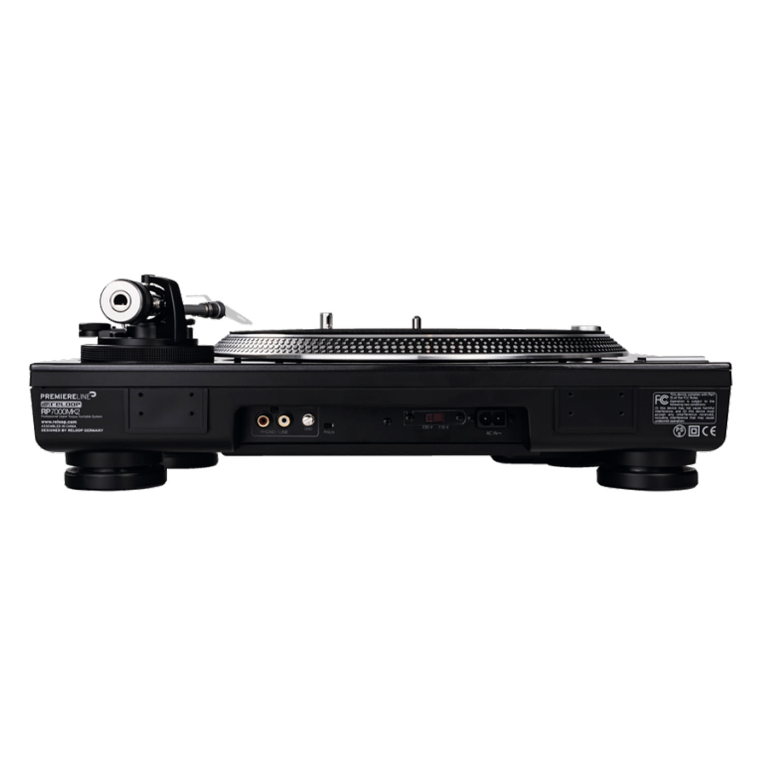 Tornamesa Reloop RP-7000 MK2 - color negro (BK) foto 4