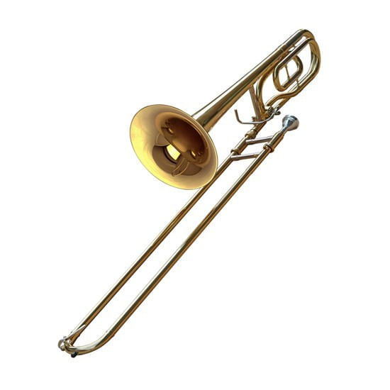 Trombón doble Baldassare 6421L-1 con transpositor - color dorado